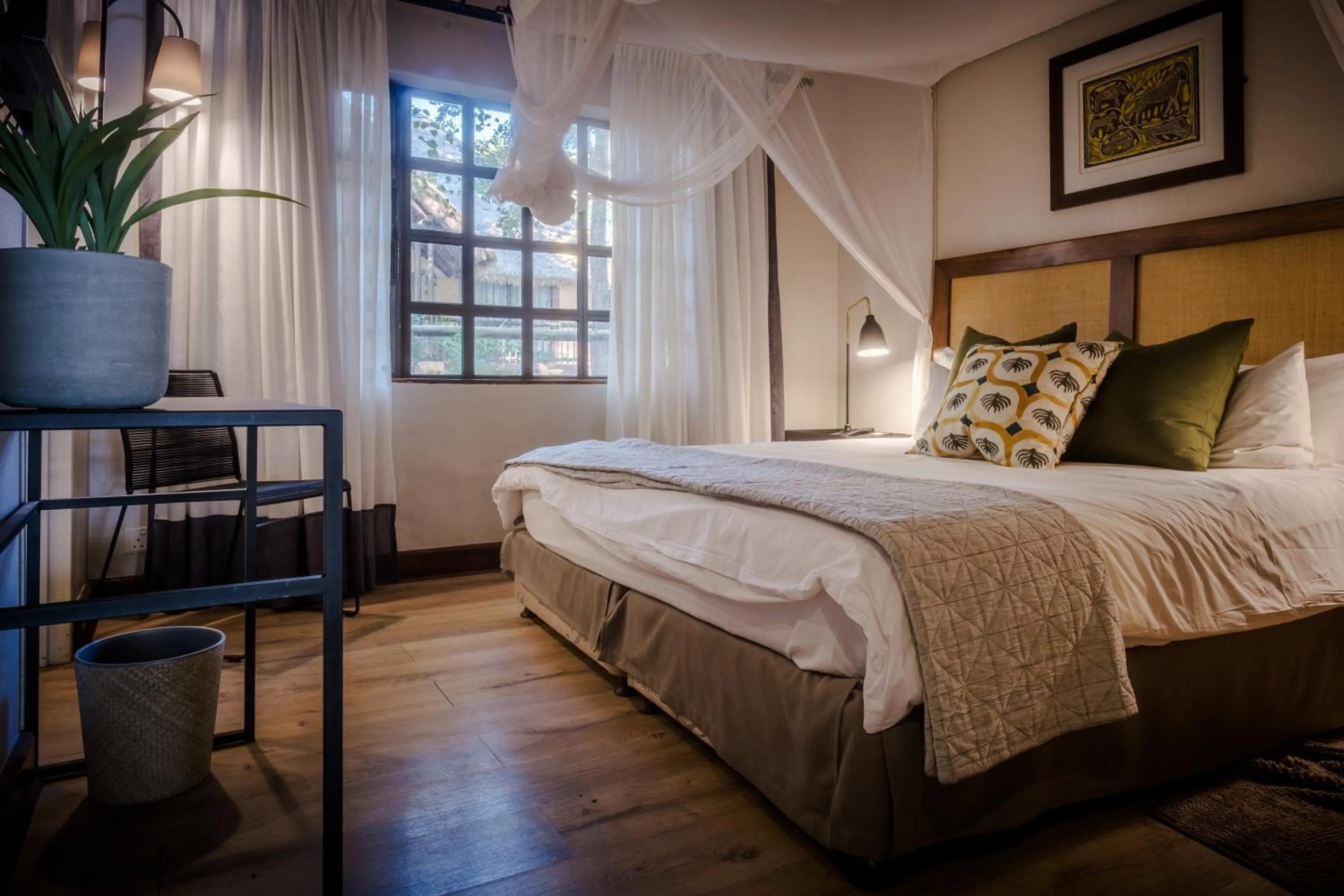 Bedroom in Chobe Marina Lodge