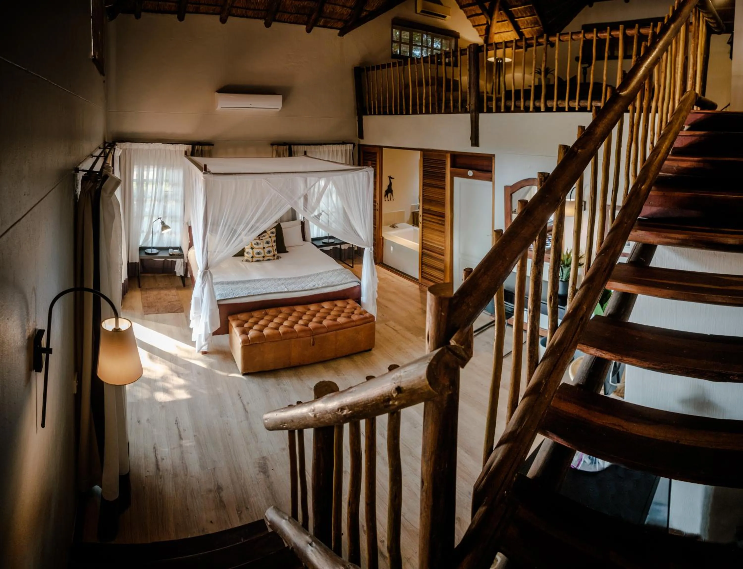 Bed in Chobe Marina Lodge