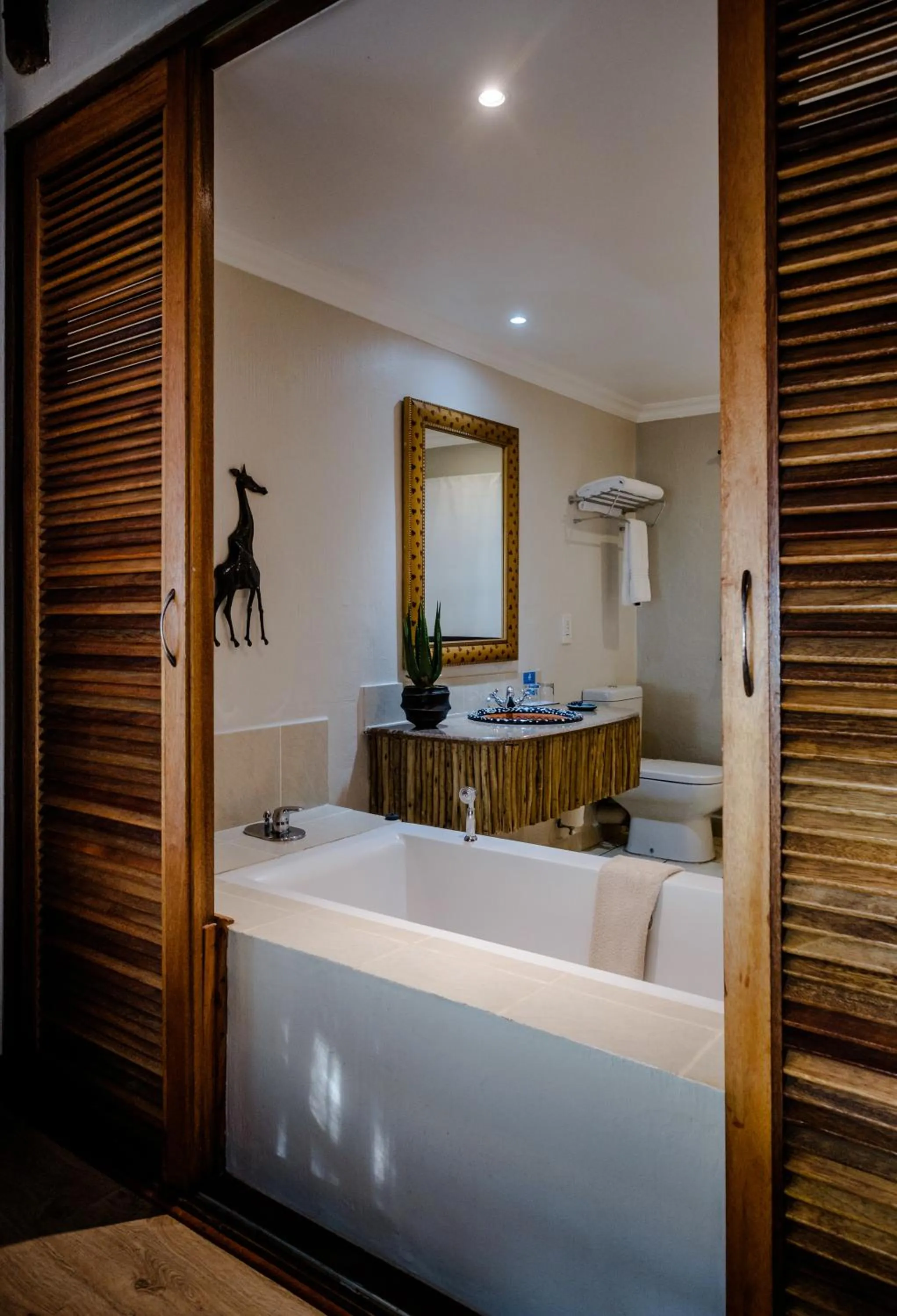 Bath in Chobe Marina Lodge