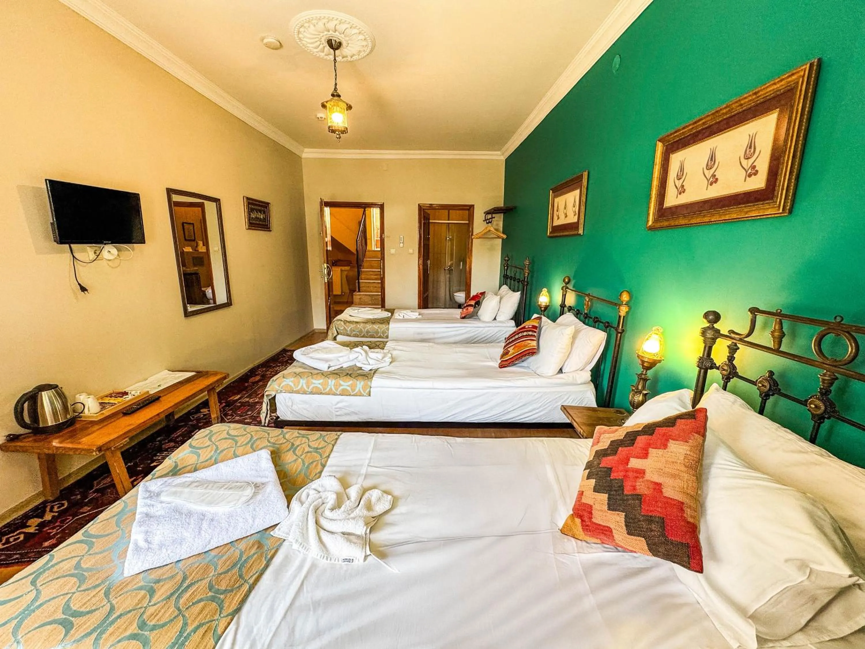 Bed in Nomads Cave Hotel & Rooftop