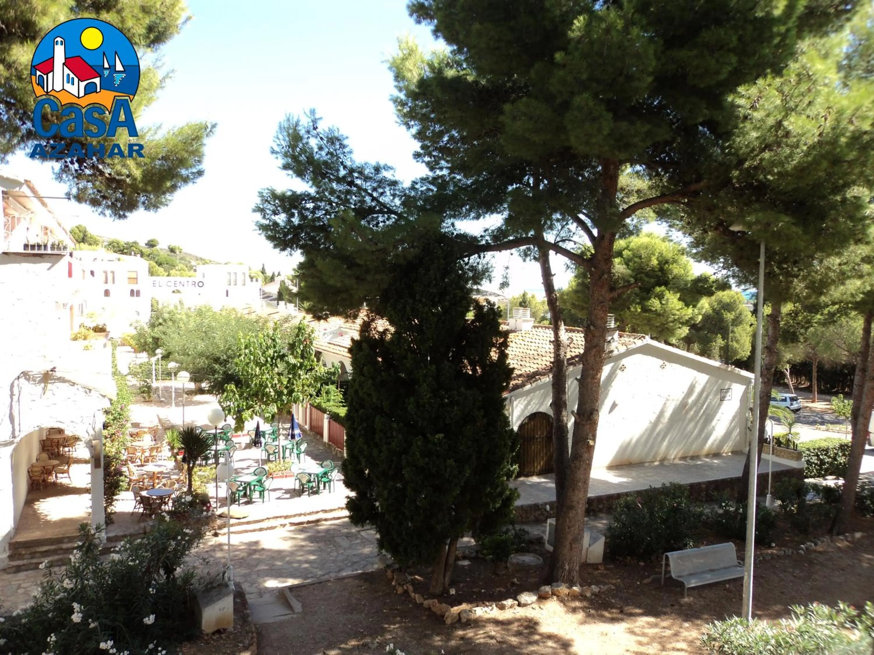Garden in Apartamentos Arcos II Casa Azahar