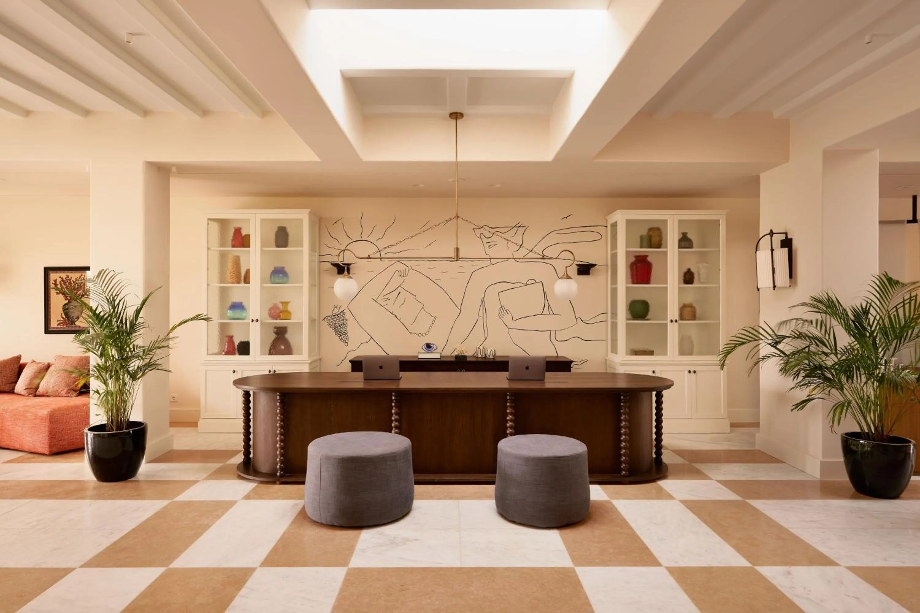 Lobby or reception in Cosme, a Luxury Collection Resort, Paros