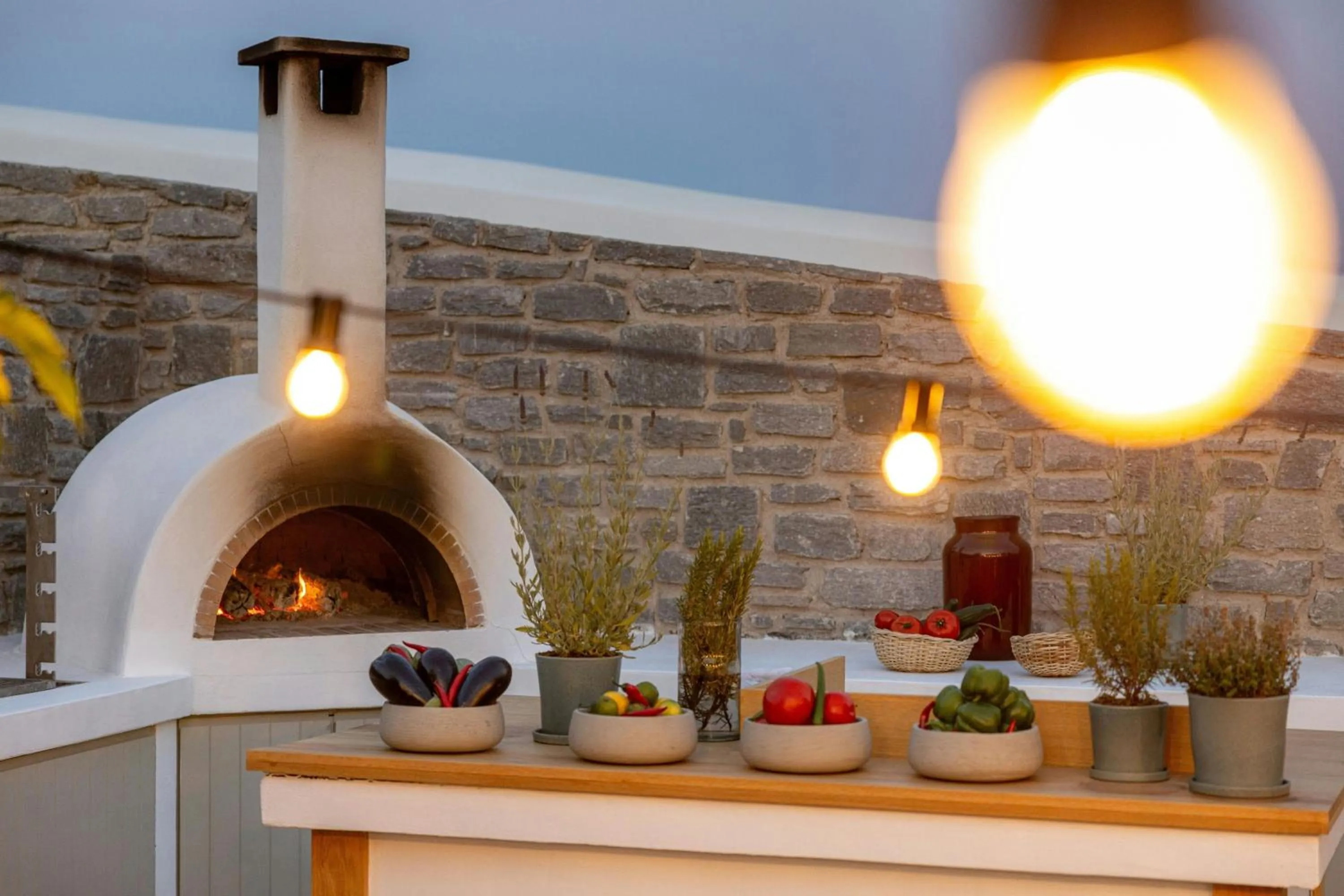 Restaurant/places to eat in Cosme, a Luxury Collection Resort, Paros