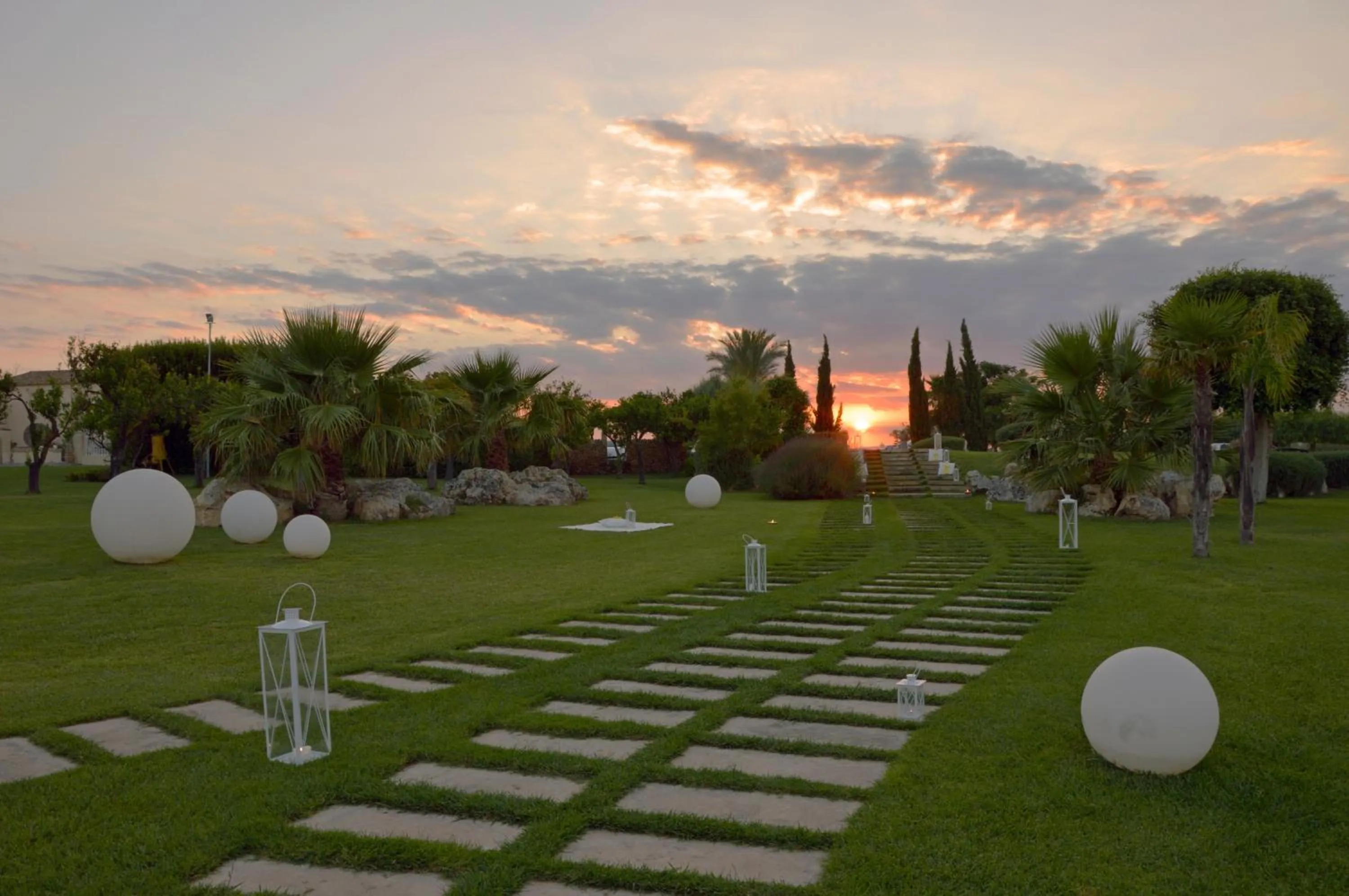 Garden in Hotel Borgo Pantano