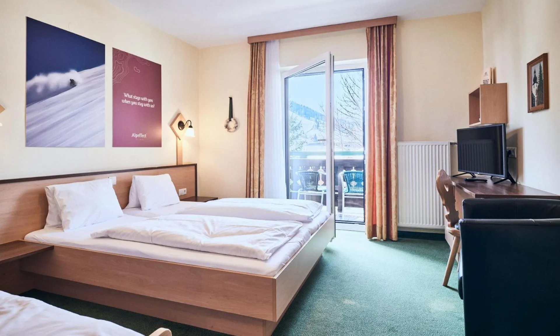 Bed in Hotel Kirchboden by Alpeffect Hotels
