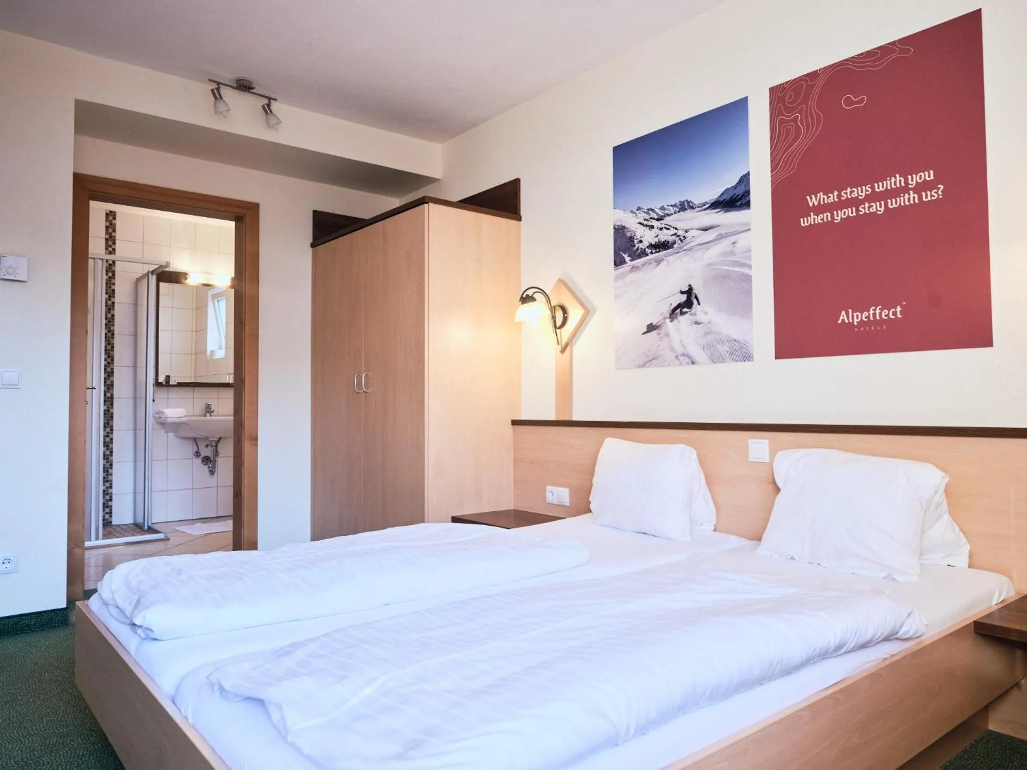 Bedroom, Bed in Hotel Kirchboden by Alpeffect Hotels