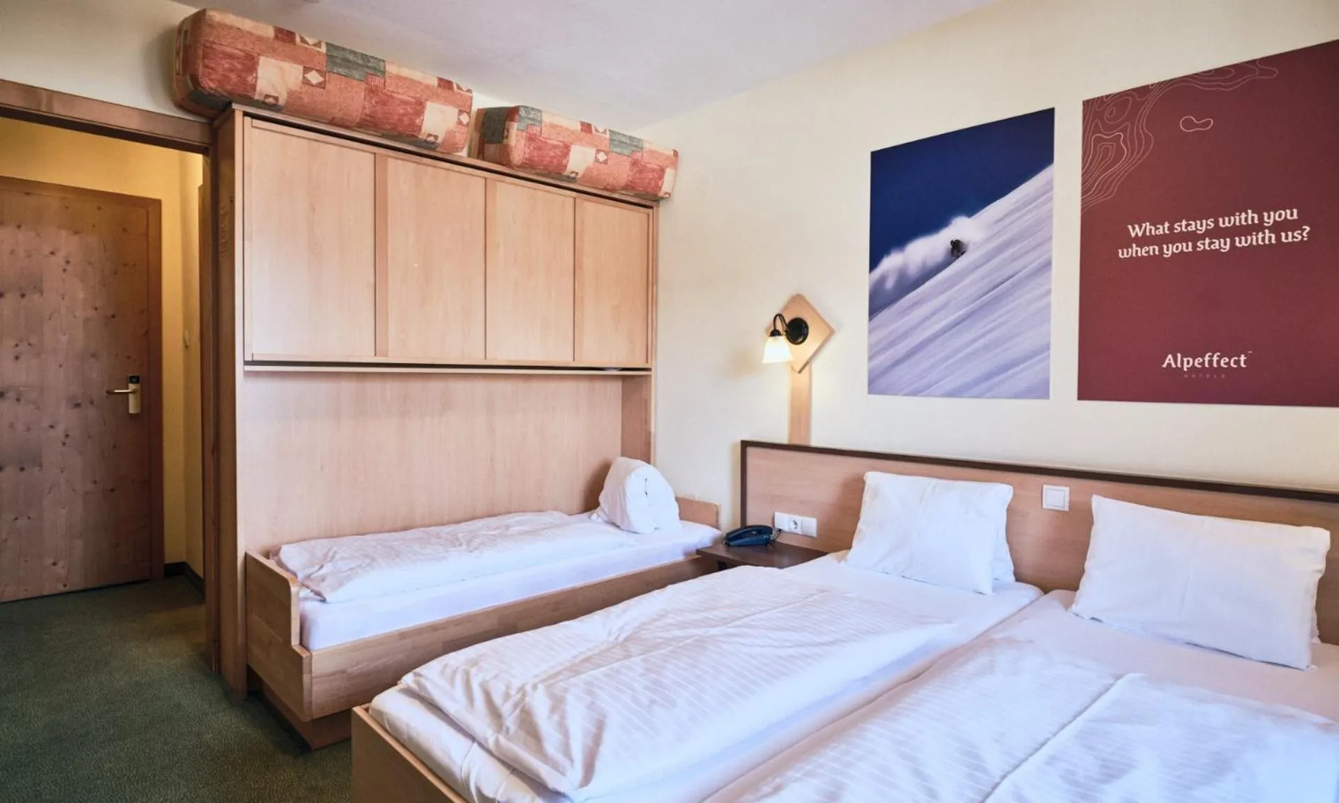 Bed in Hotel Kirchboden by Alpeffect Hotels