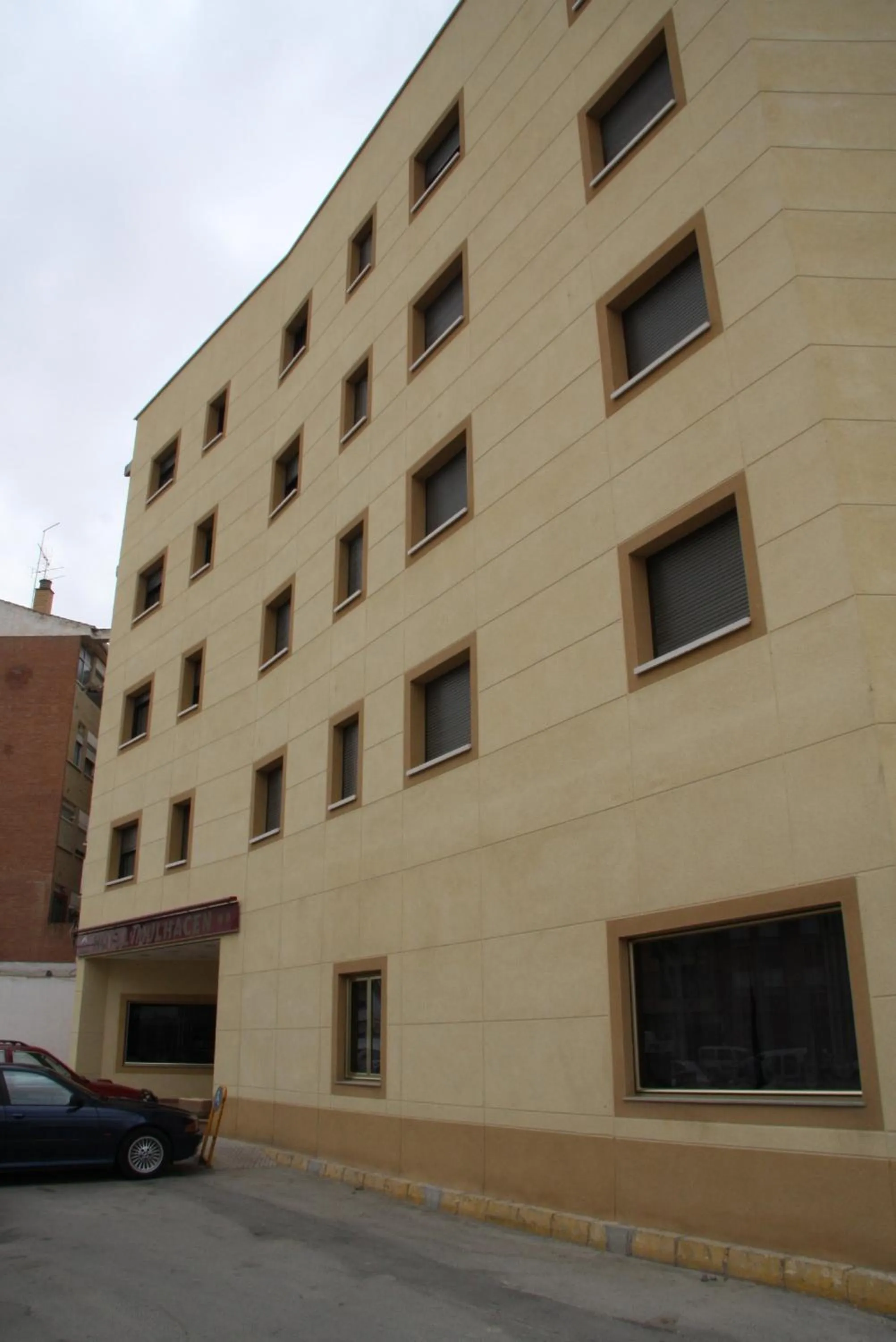 Facade/entrance in Hotel Mulhacen