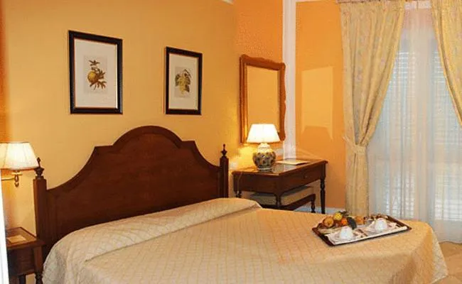 Bedroom, Bed in Villa Daphne