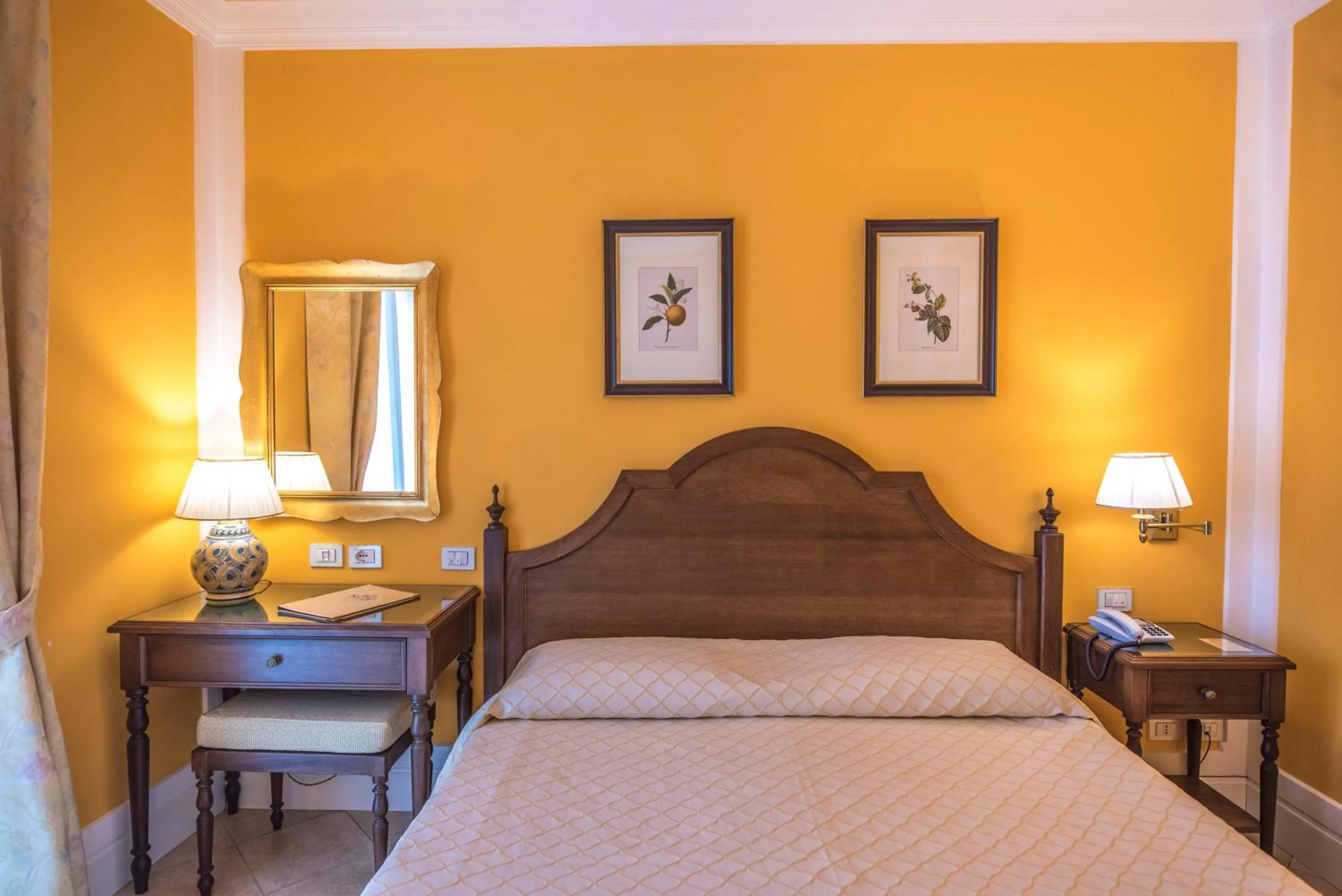 Bedroom, Bed in Villa Daphne