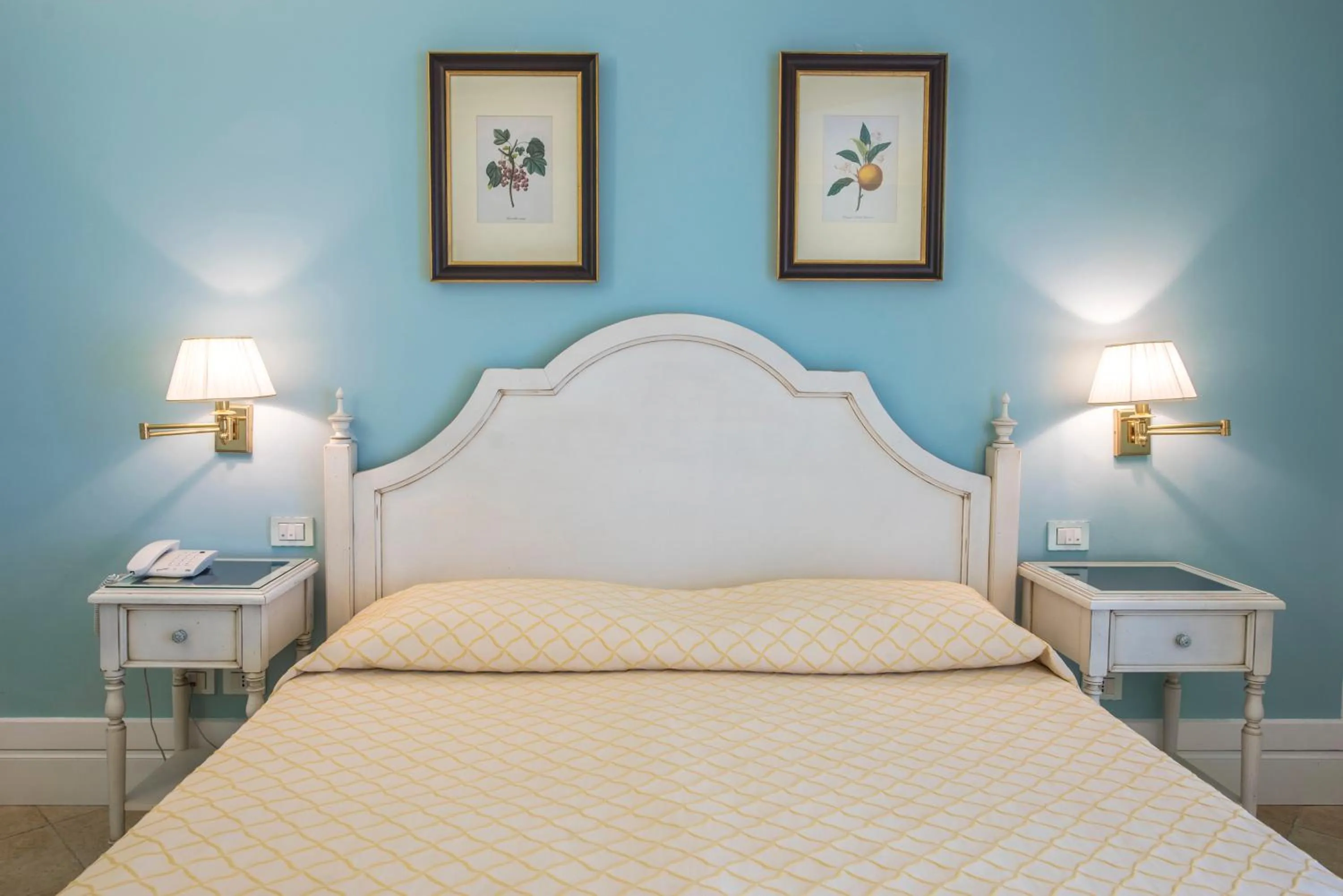 Bedroom, Bed in Villa Daphne