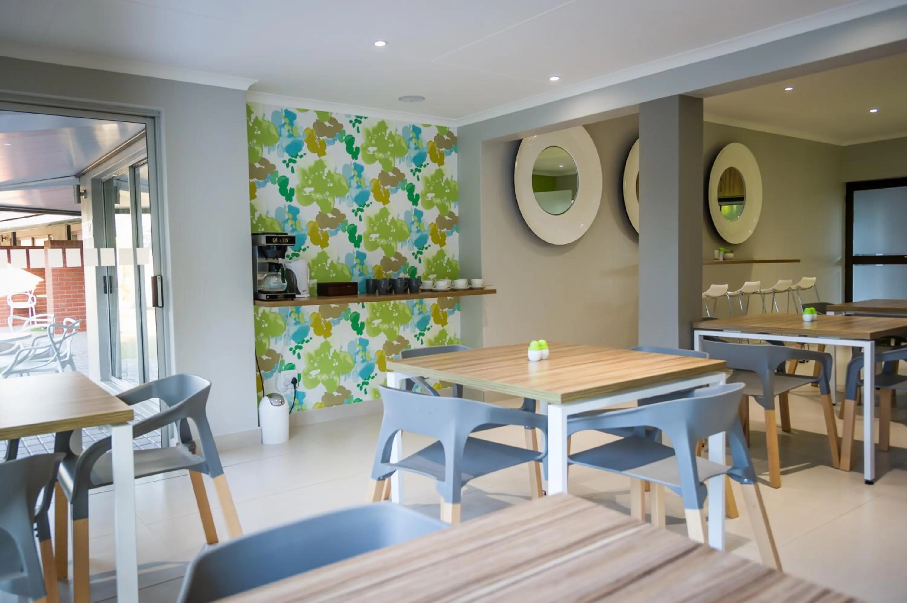 Continental breakfast in Palm Lodge Guest House