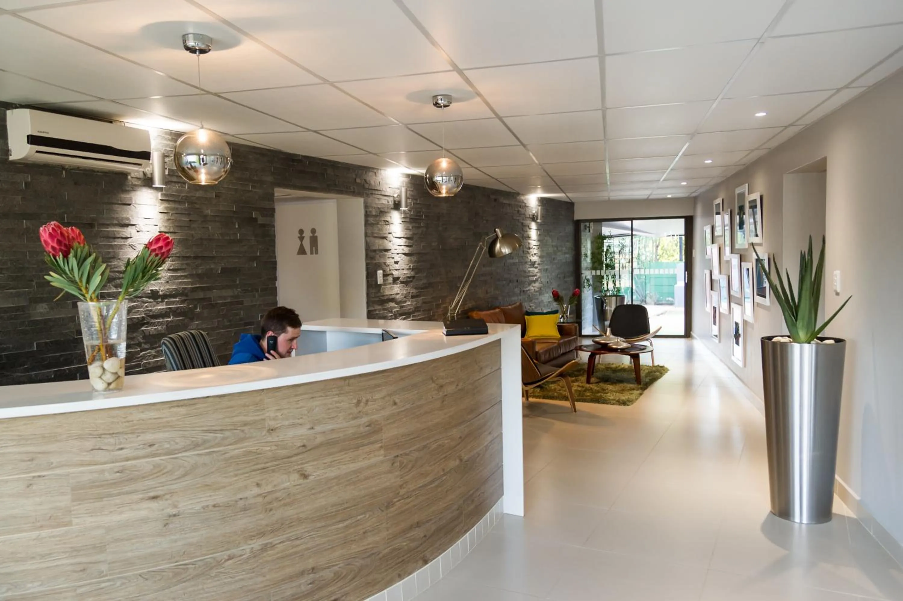 Lobby or reception in Palm Lodge Guest House