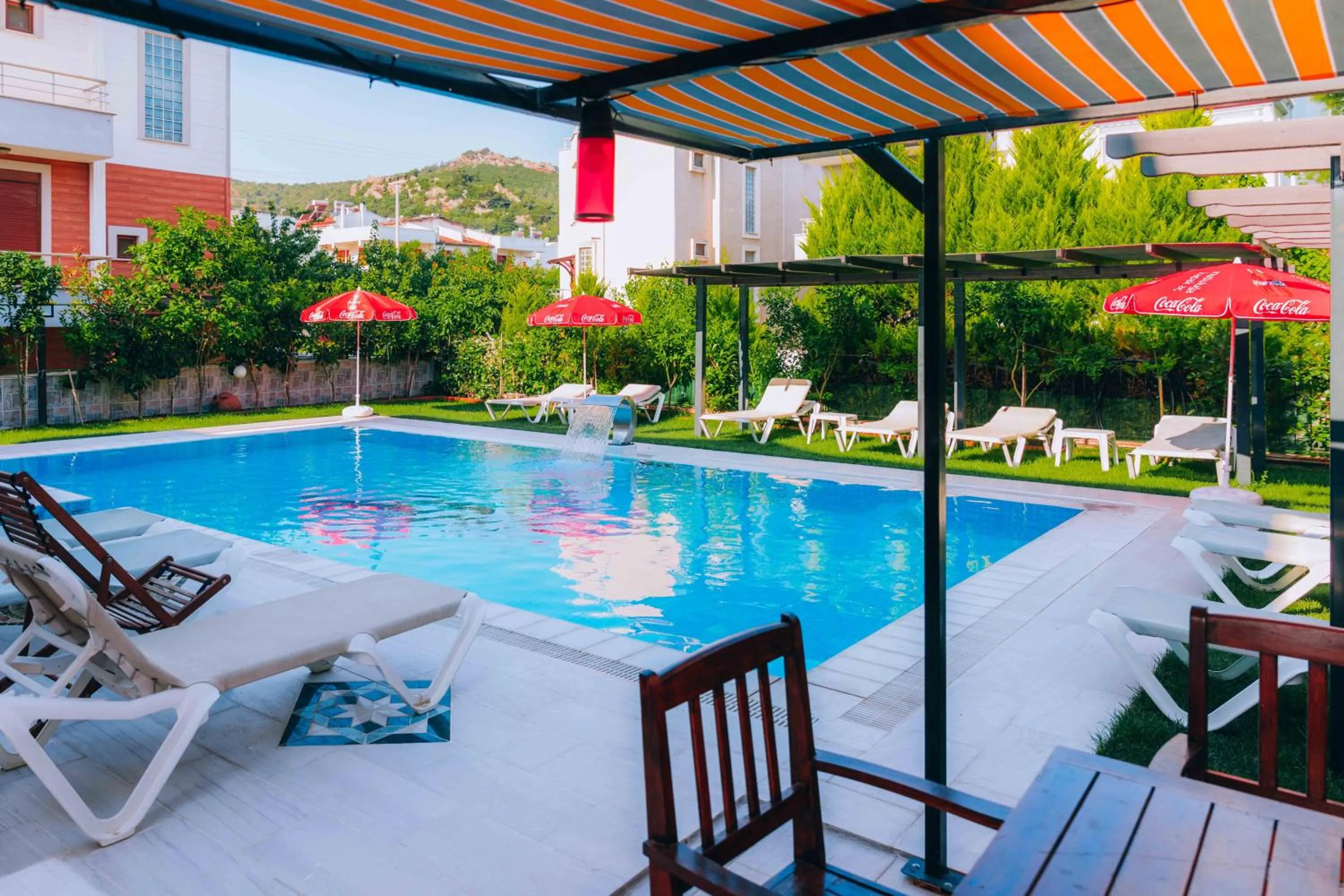 Patio in Asil Apart Hotel