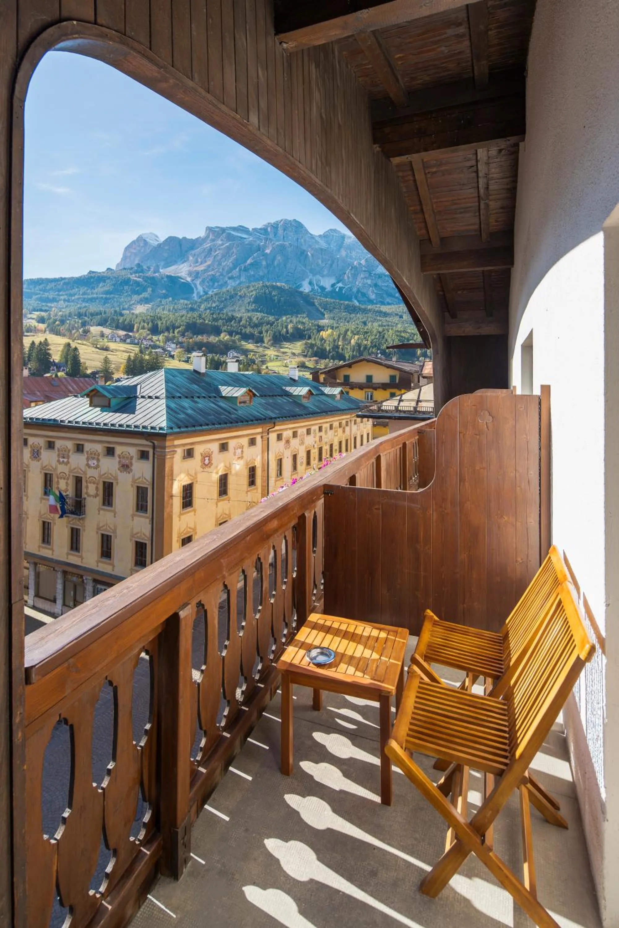 City view in Hotel Montana