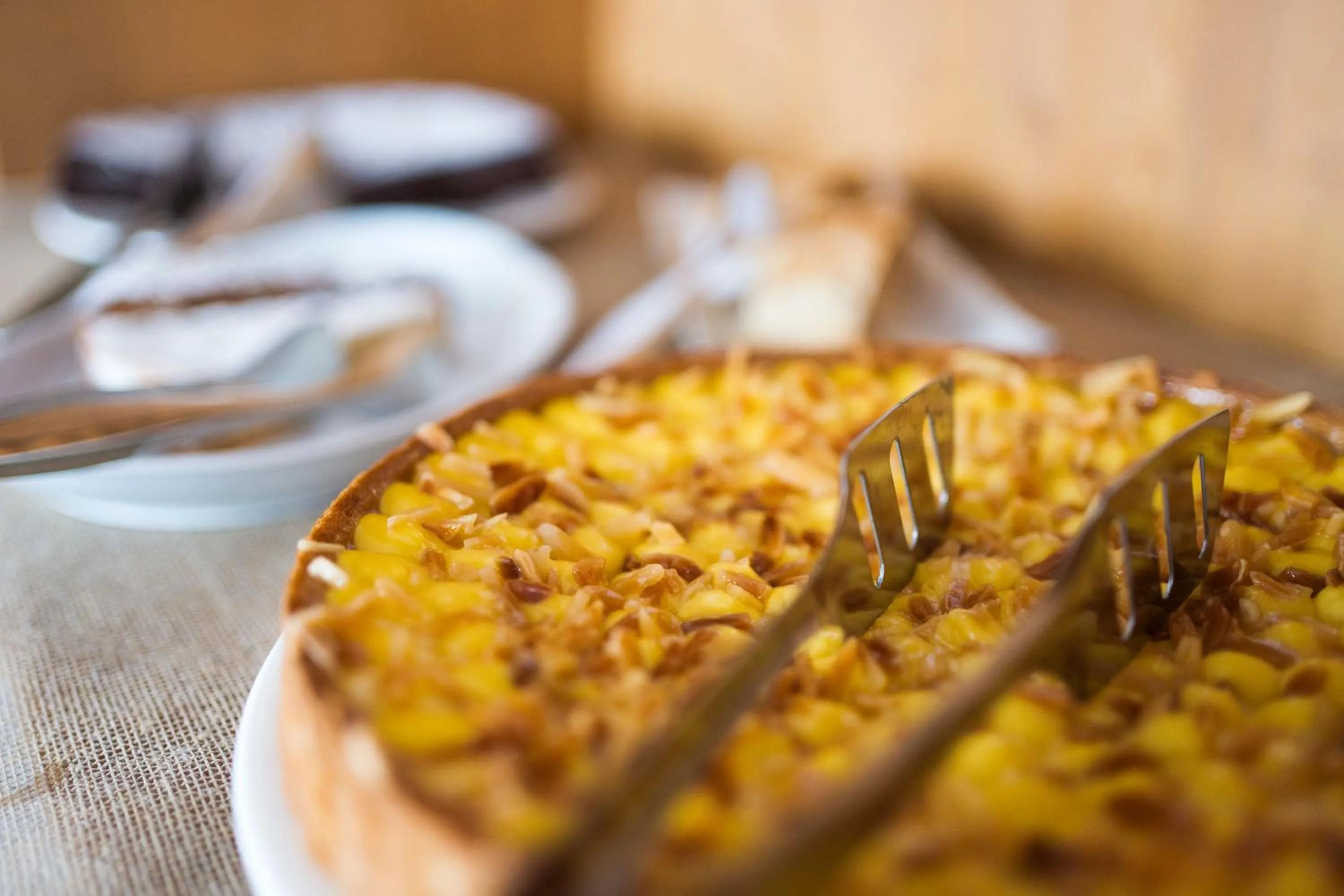Continental breakfast in Hotel Montana