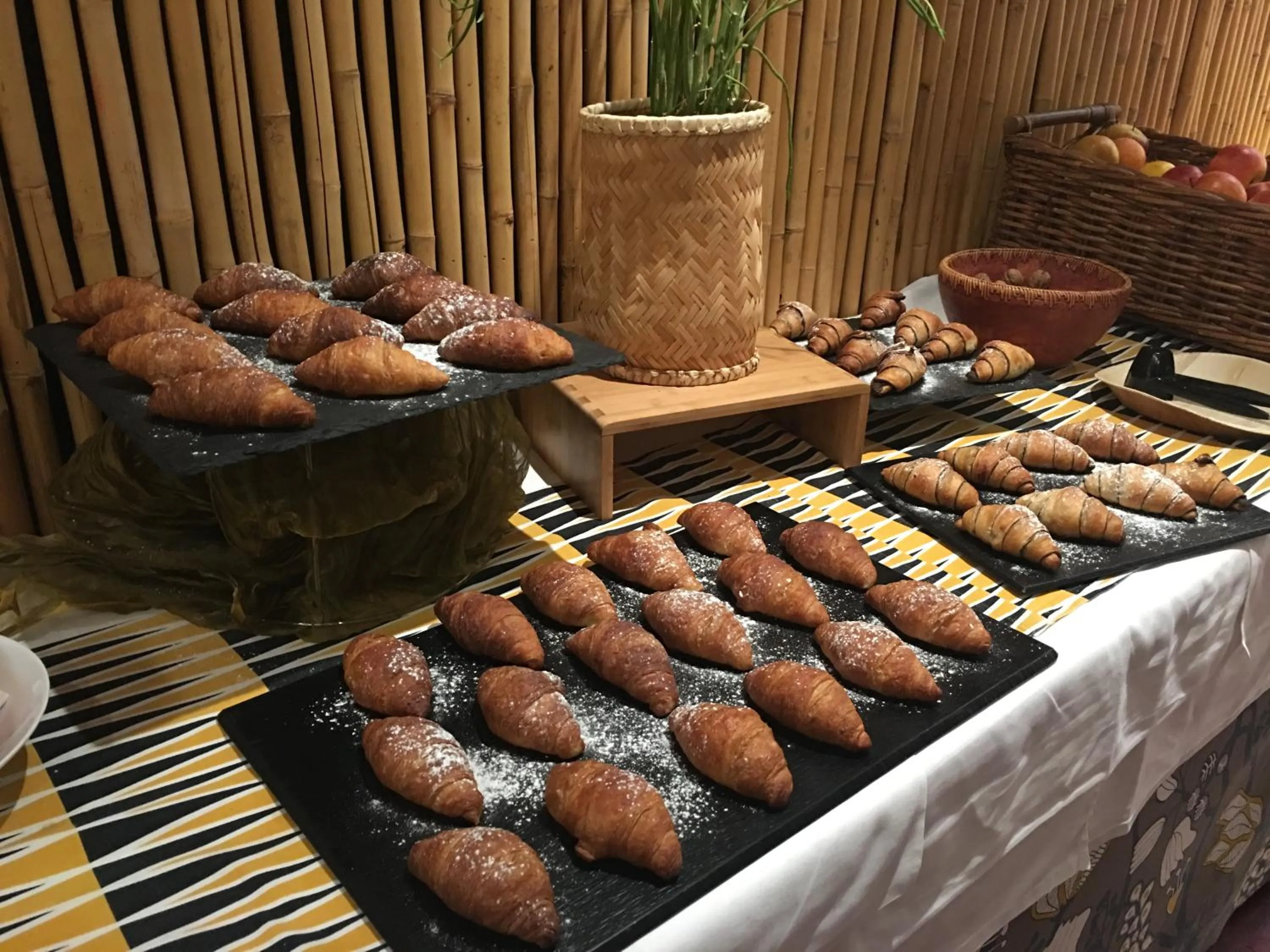 Buffet breakfast in Hotel Bamboo