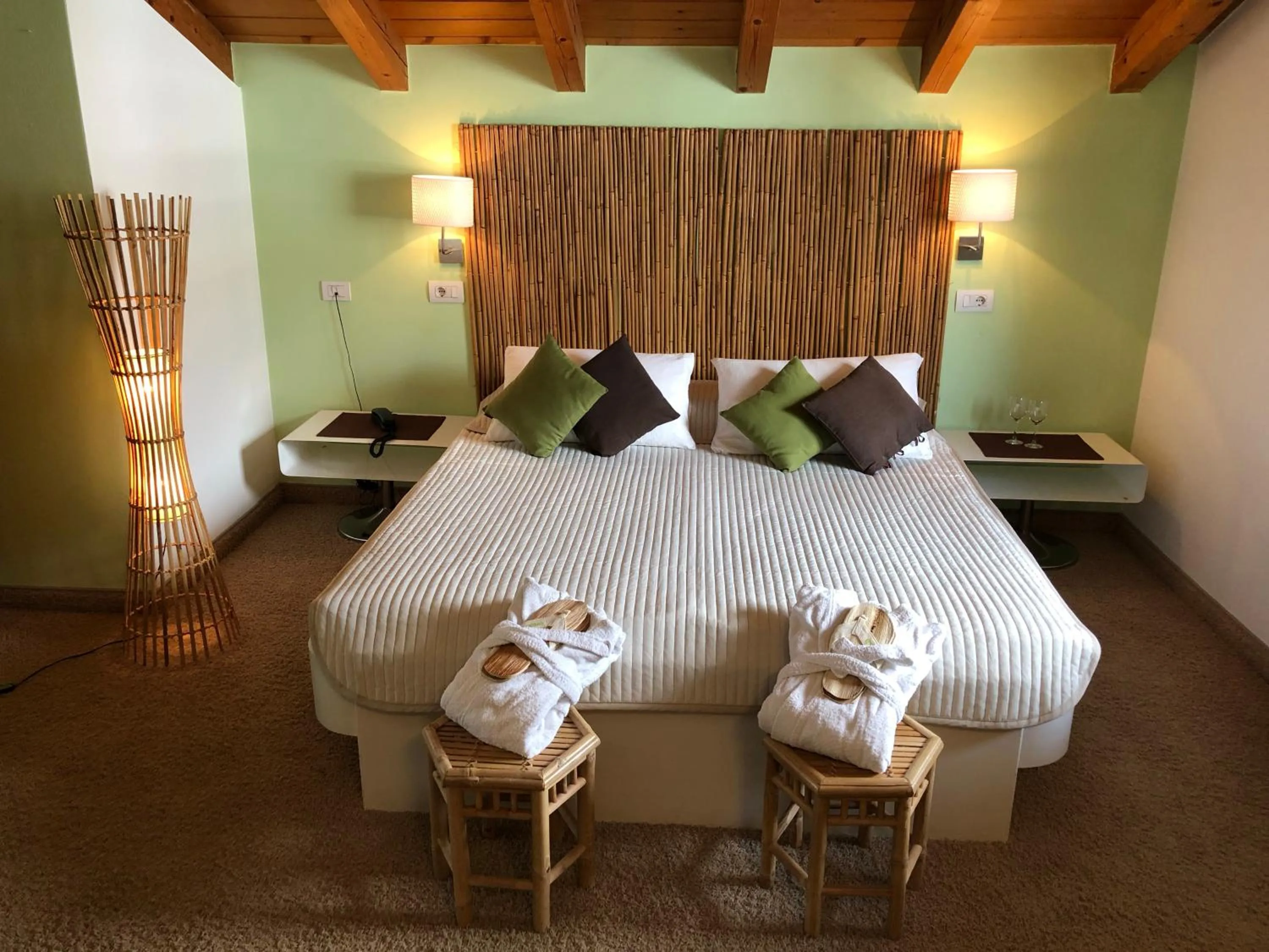 Bedroom in Hotel Bamboo