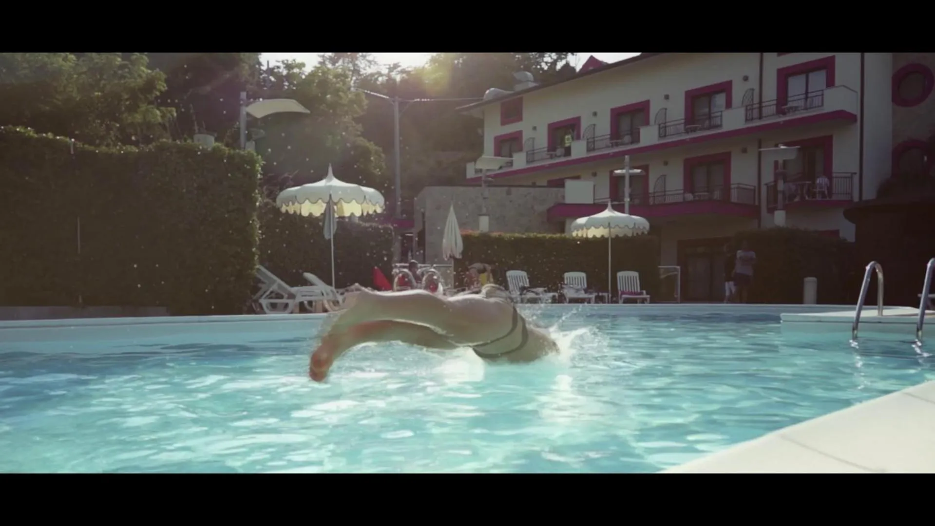 Swimming pool in Hotel Levante