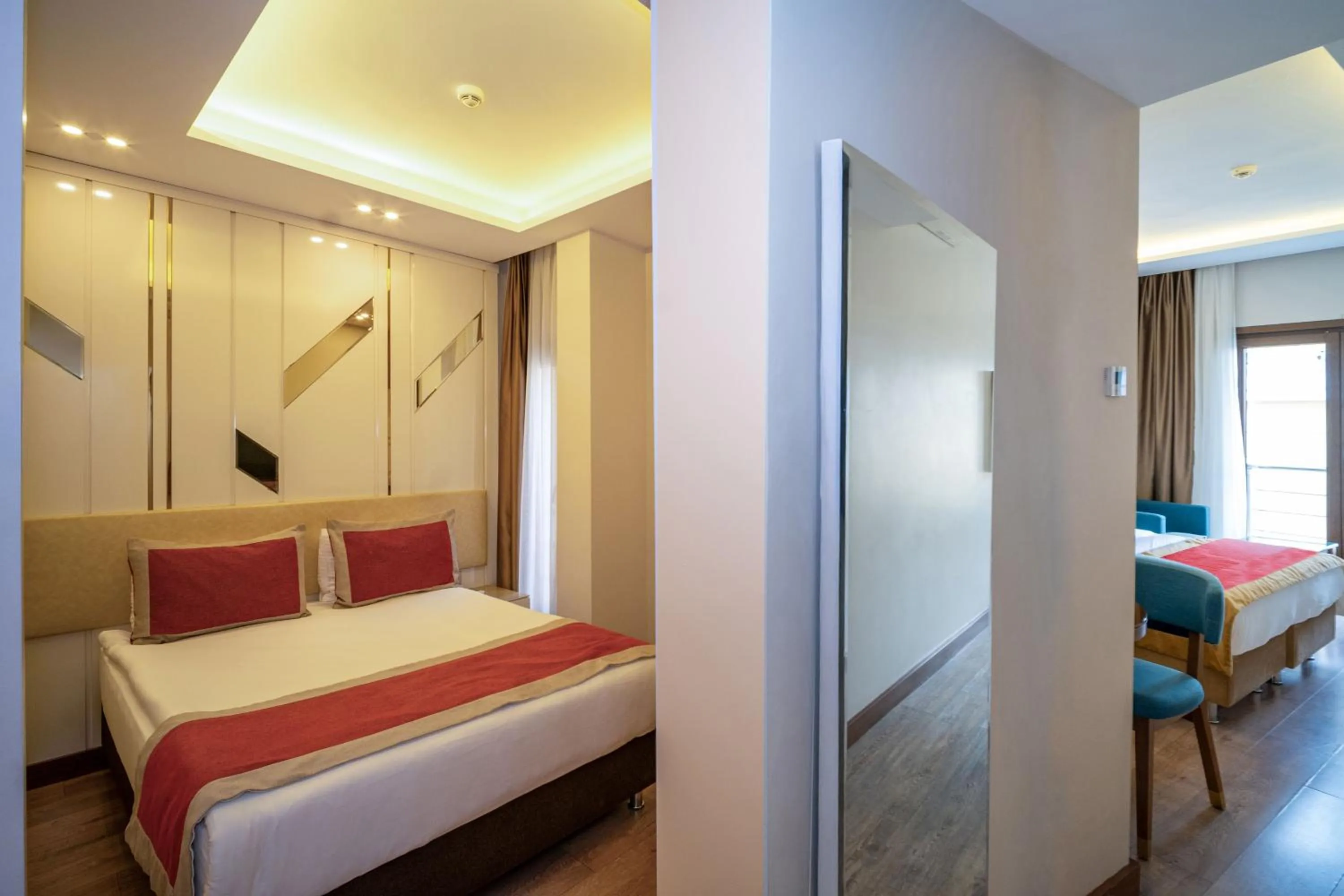 Photo of the whole room, Bed in The Byzantium Suites Hotel & Spa