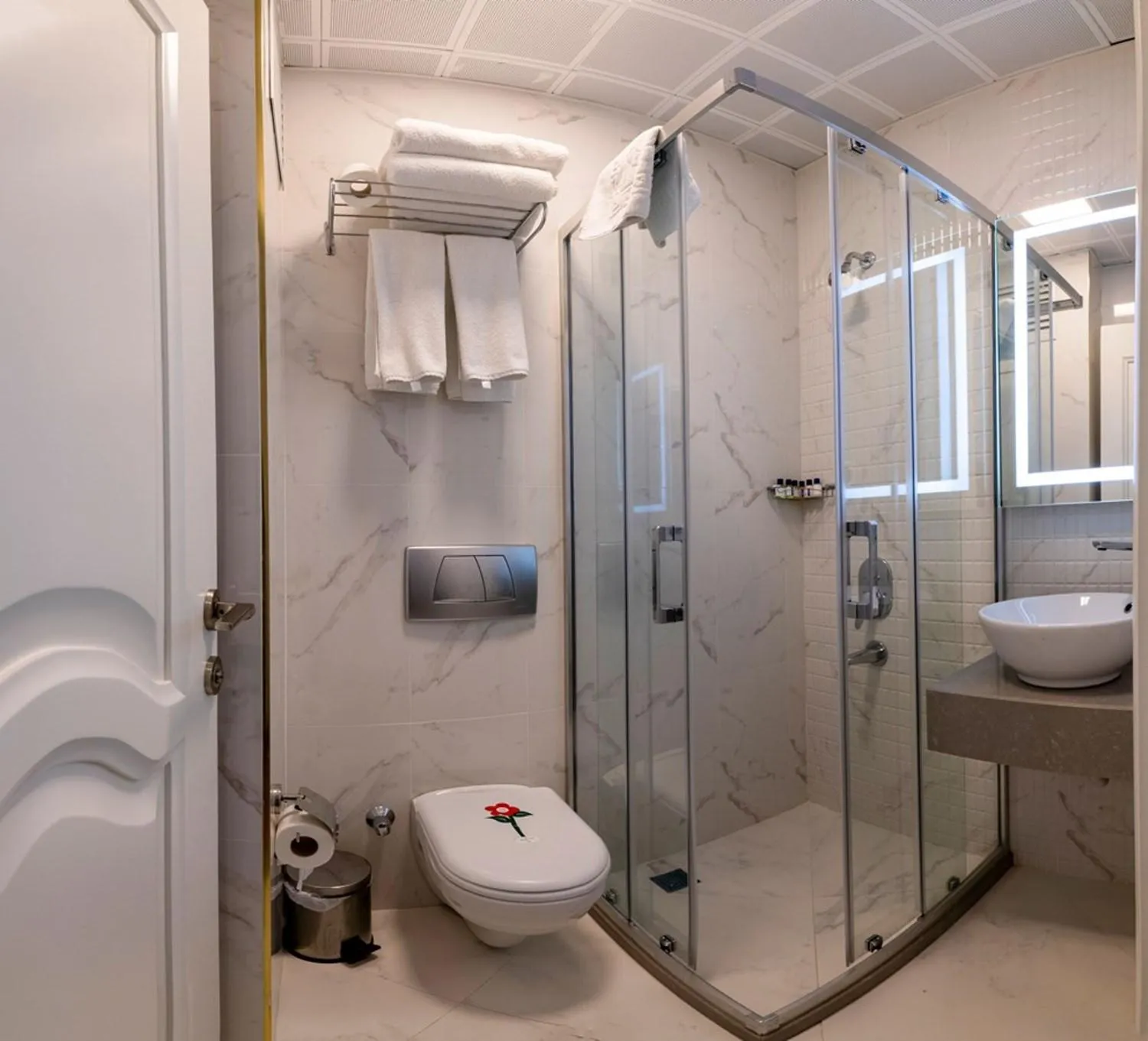 Bathroom in The Byzantium Suites Hotel & Spa