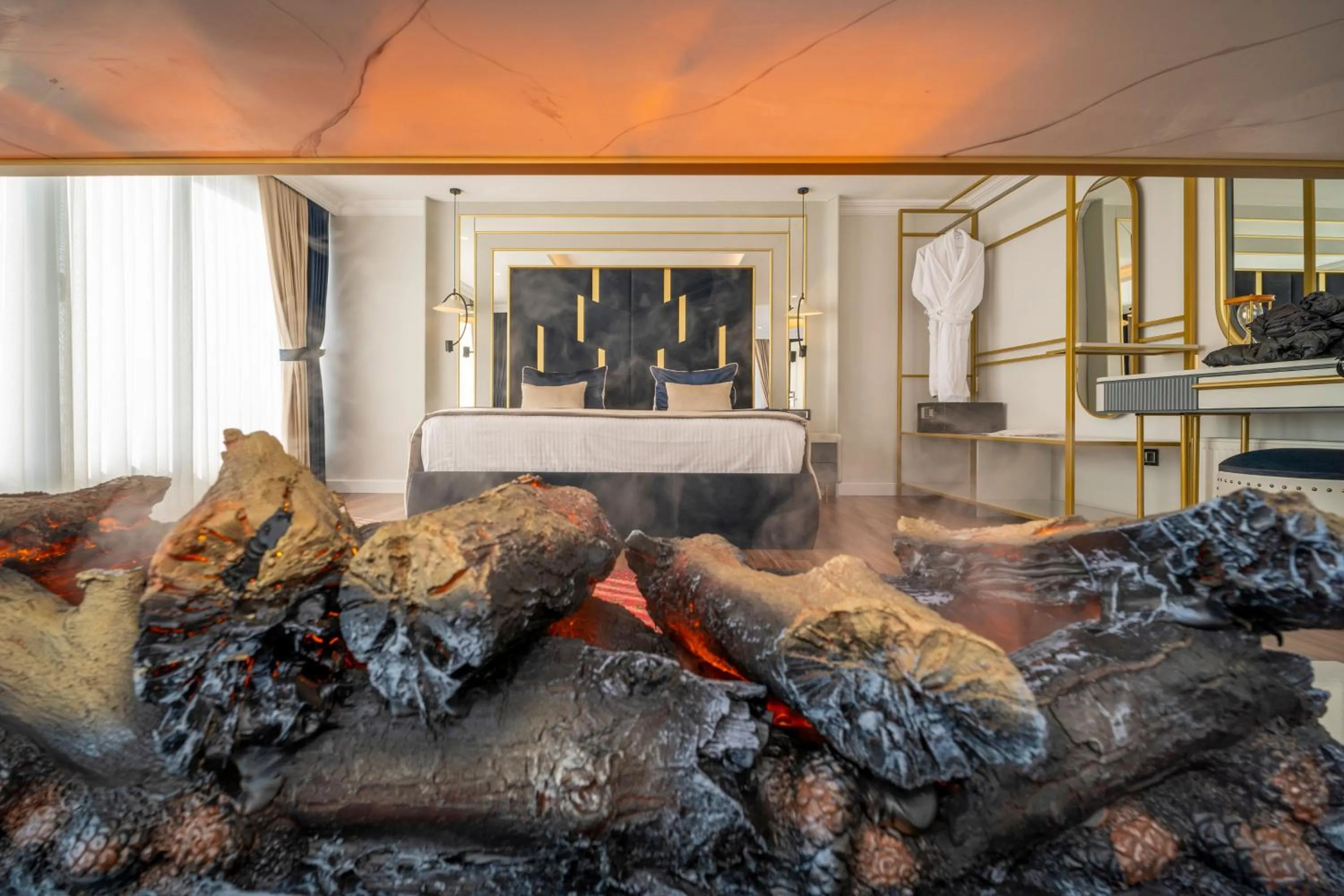 Seating area in The Byzantium Suites Hotel & Spa