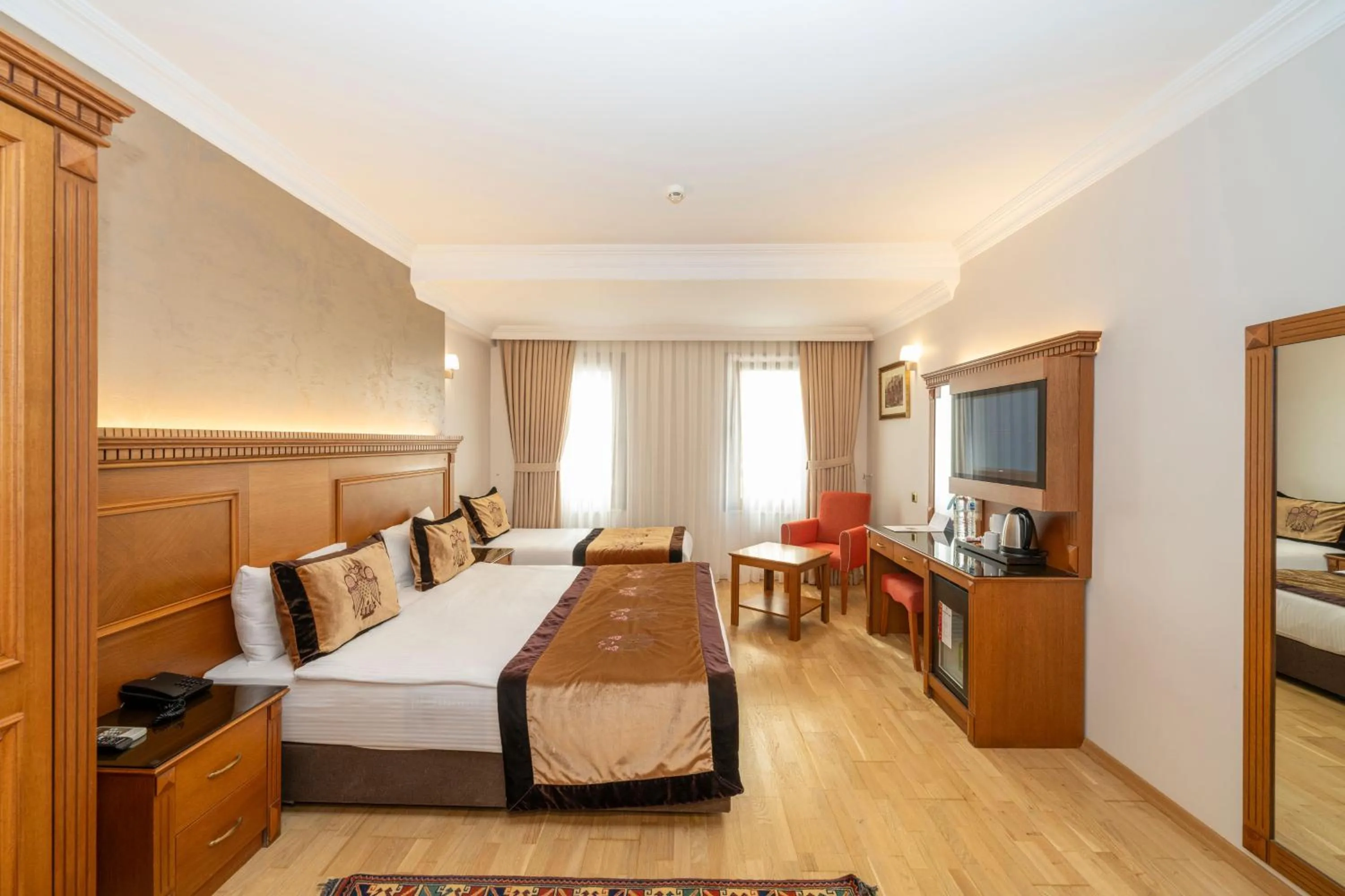 Photo of the whole room, Bed in The Byzantium Suites Hotel & Spa