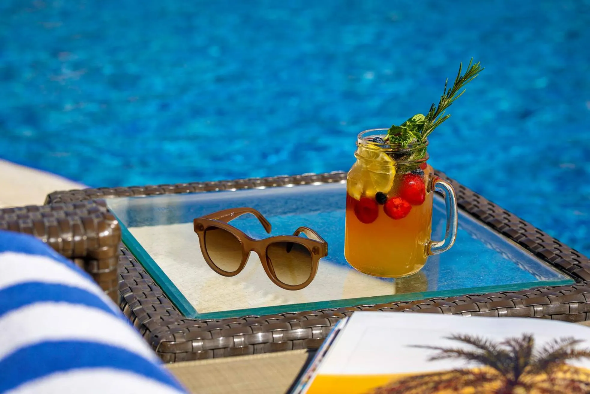 Swimming pool in La Suite Dubai Hotel & Apartments