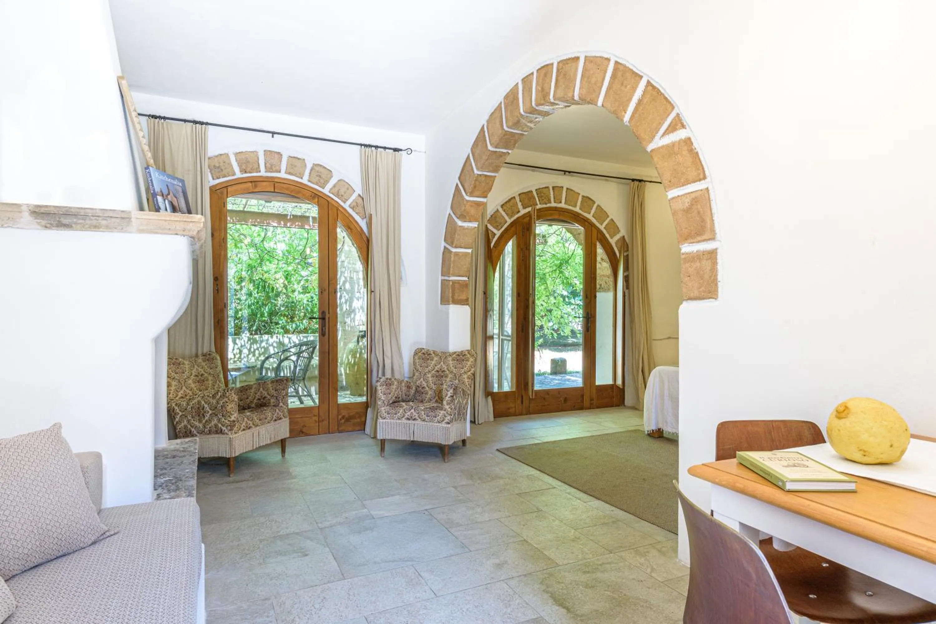 Living room in Masseria Caretti Grande