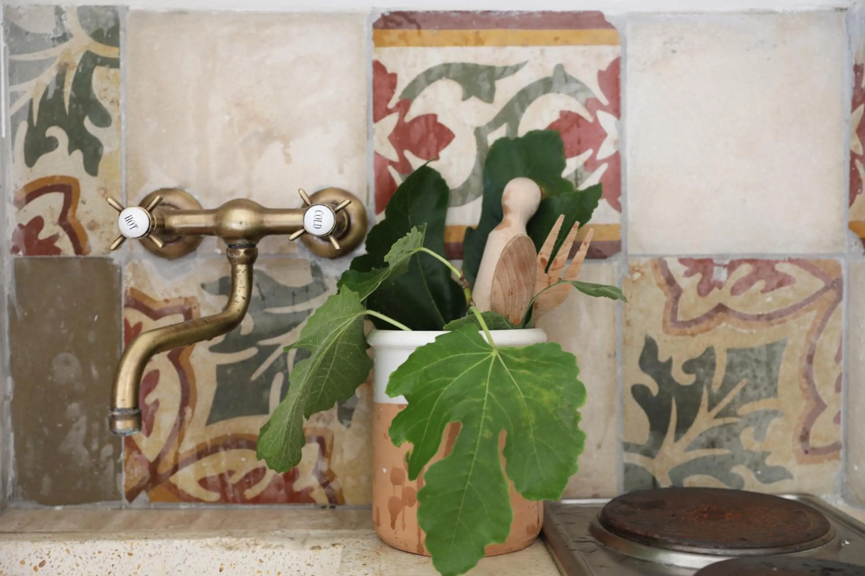 Kitchen or kitchenette in Masseria Caretti Grande