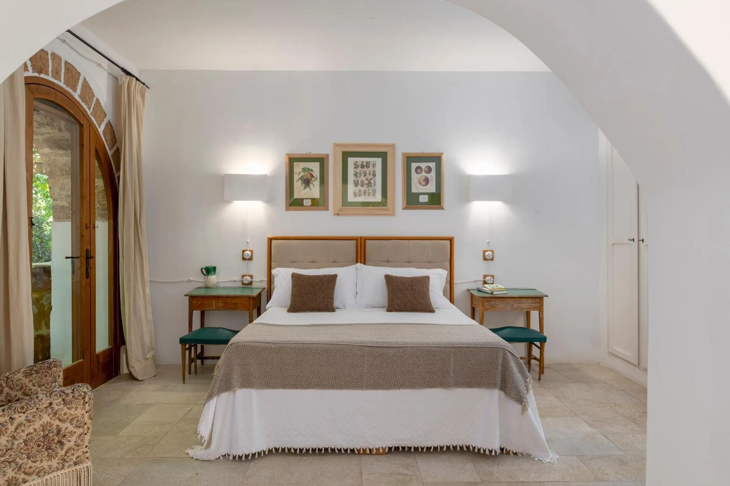 Bed in Masseria Caretti Grande