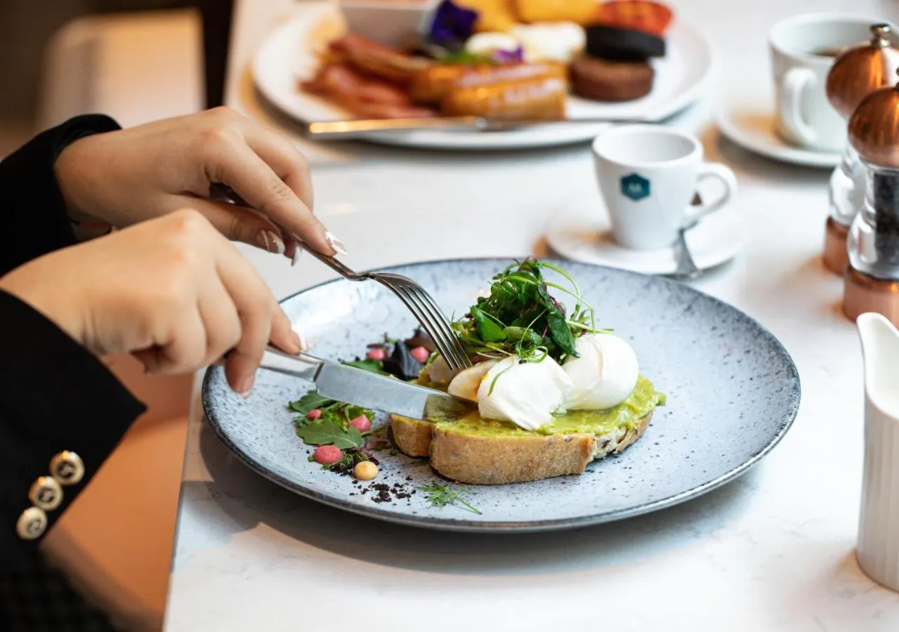 Food and drinks in The Morgan Hotel