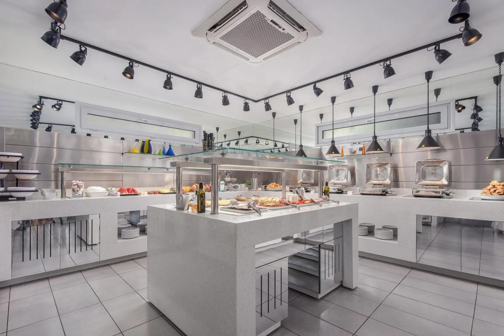 Buffet breakfast in Adrina Beach Hotel