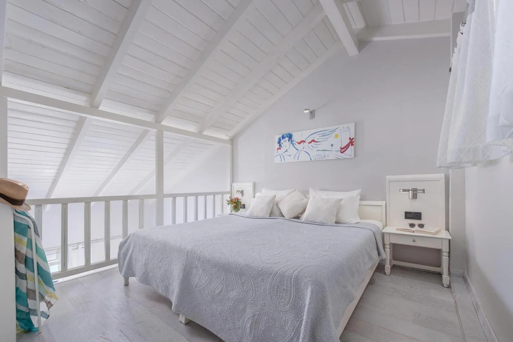 Bedroom, Bed in Adrina Beach Hotel