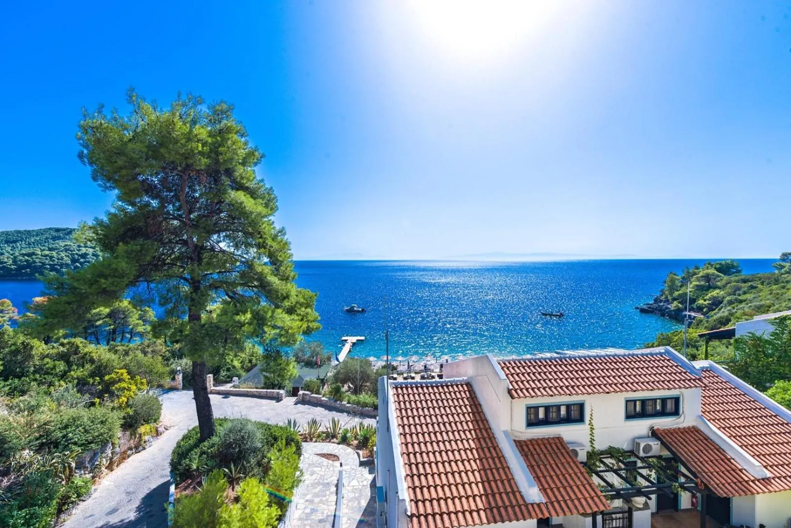 Balcony/Terrace in Adrina Beach Hotel