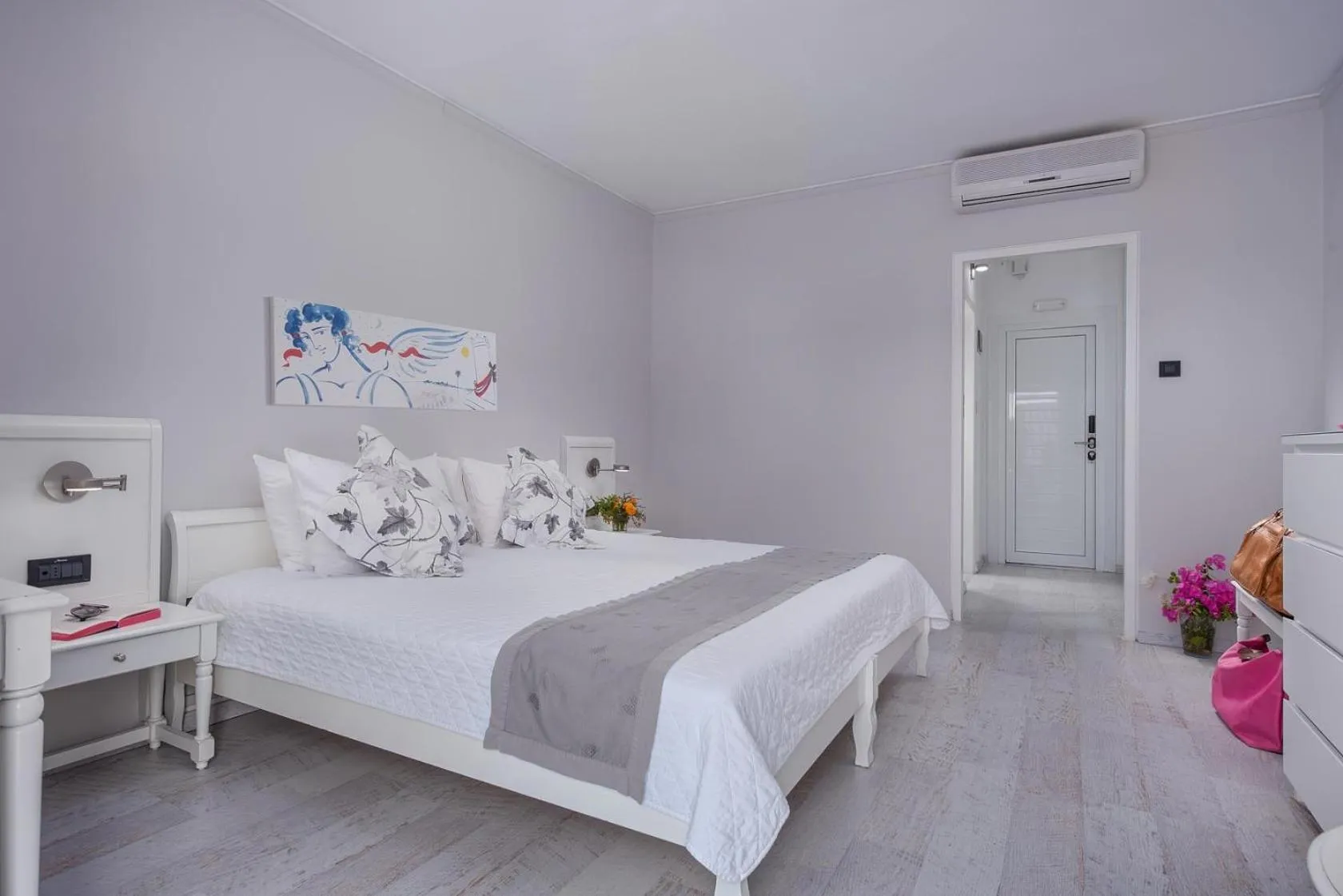 Bedroom, Bed in Adrina Beach Hotel