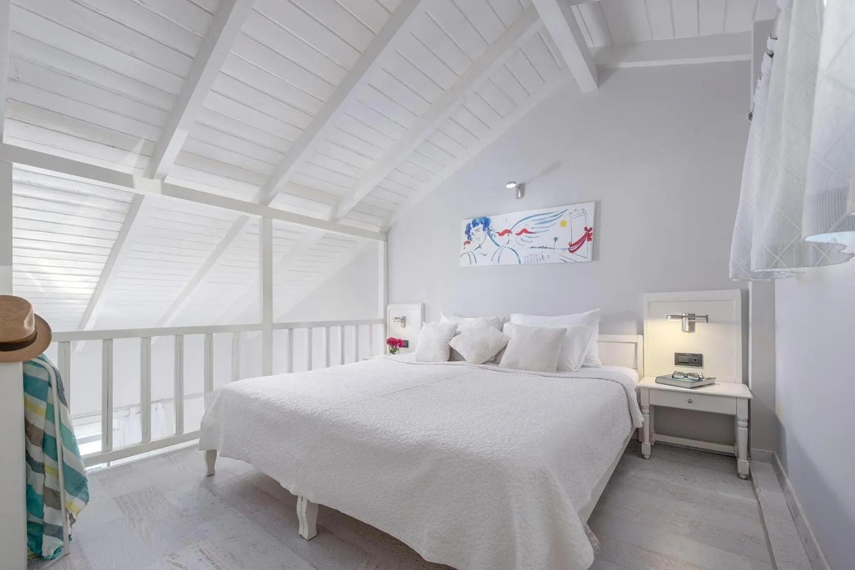 Bedroom, Bed in Adrina Beach Hotel