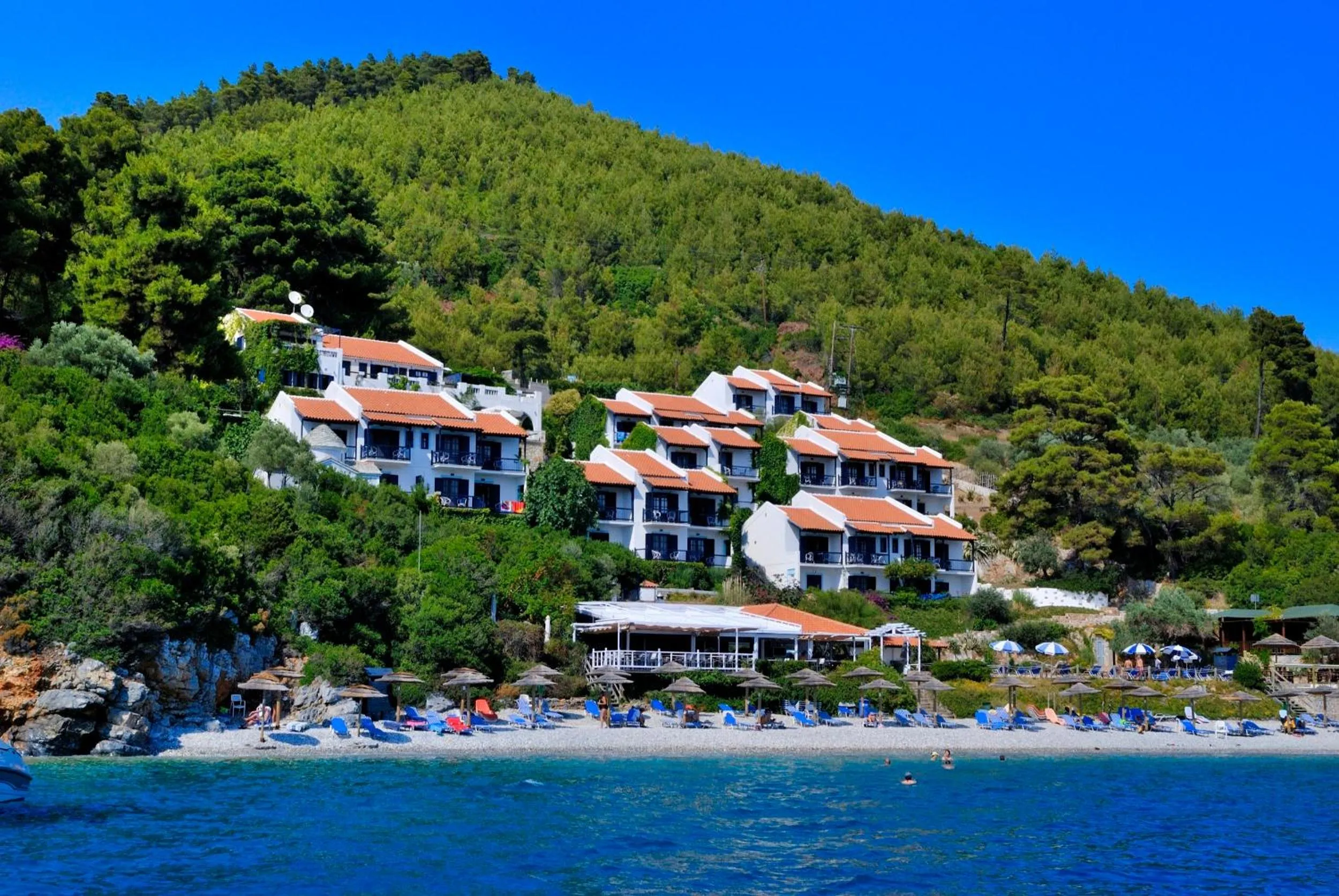 Facade/entrance in Adrina Beach Hotel
