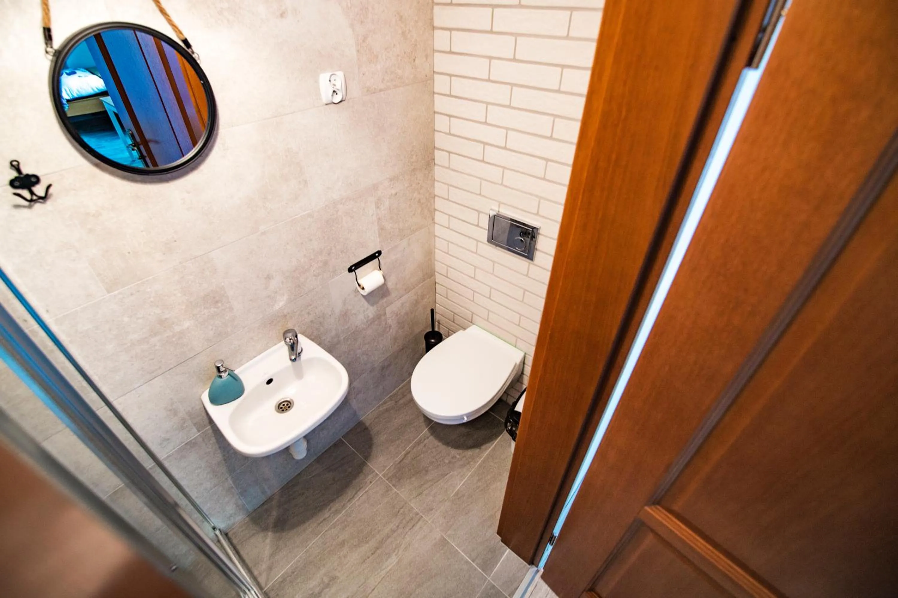 Bathroom in Zielona Przystań