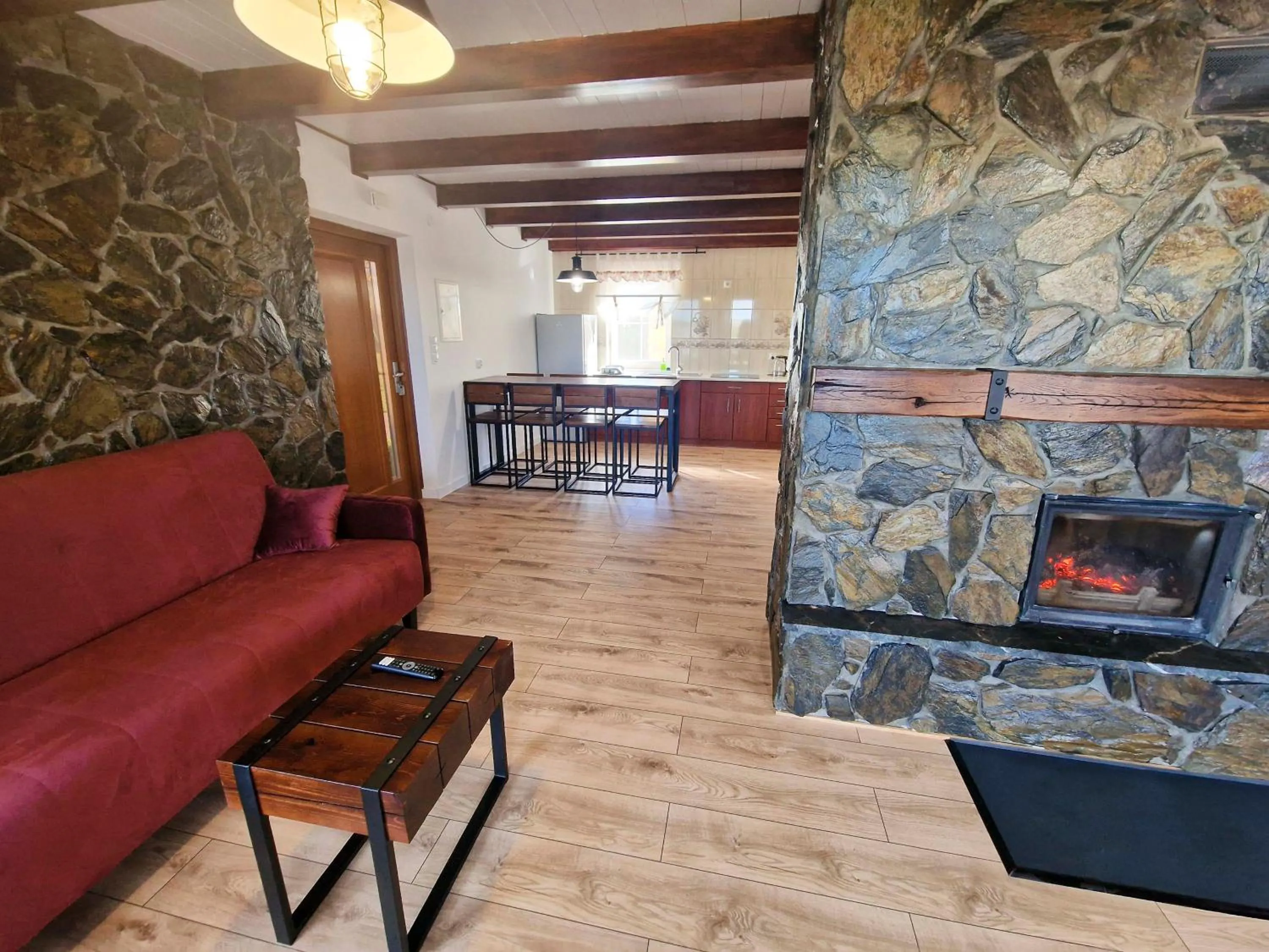 Living room in Zielona Przystań