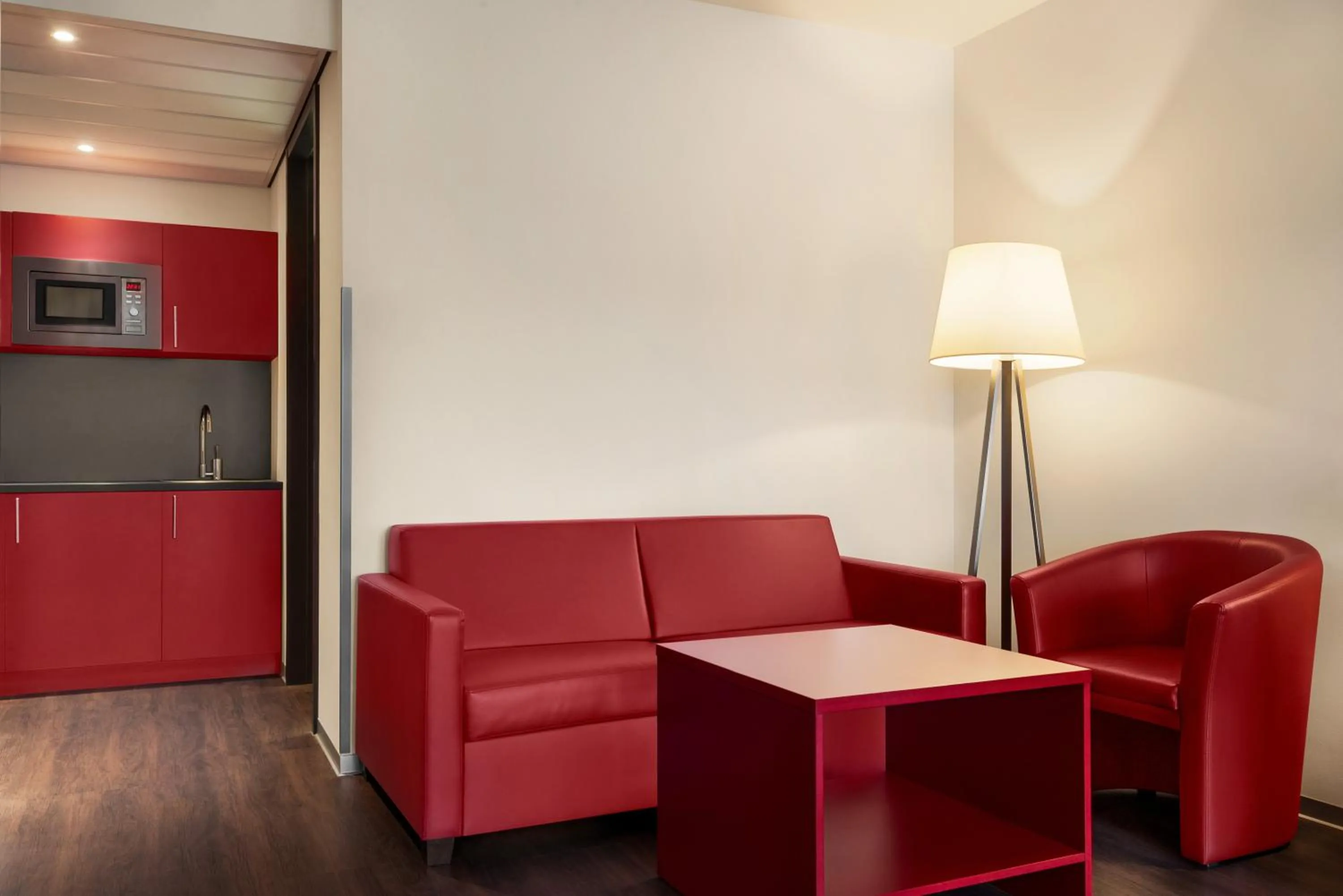 Seating area in Amedia Amsterdam Airport Schiphol, Trademark Collection by Wyndham