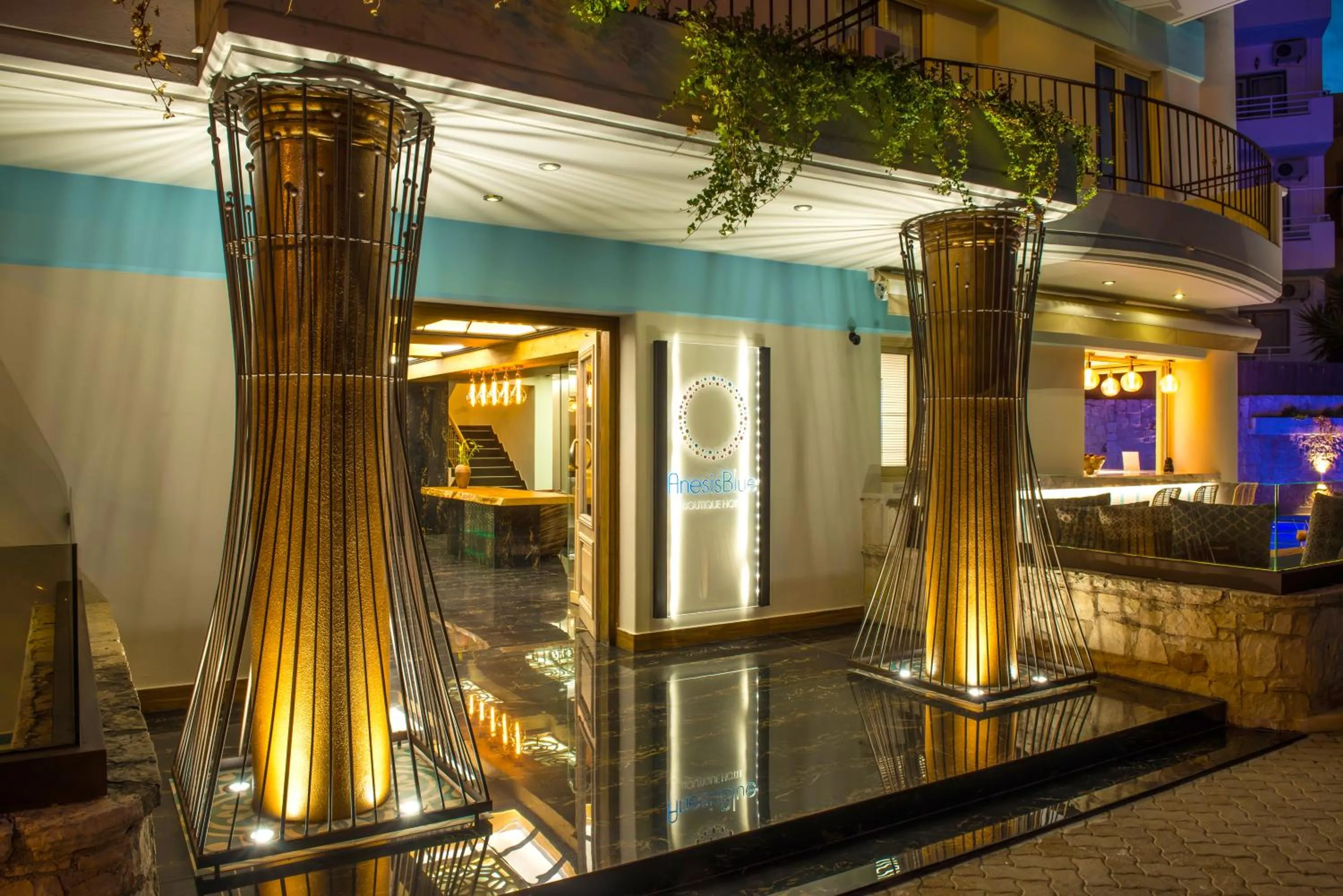 Facade/entrance in Anesis Blue Boutique Hotel