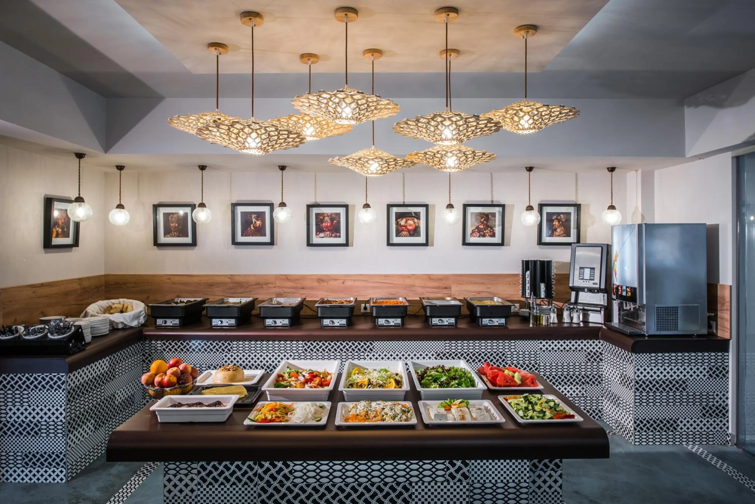 Restaurant/places to eat in Anesis Blue Boutique Hotel