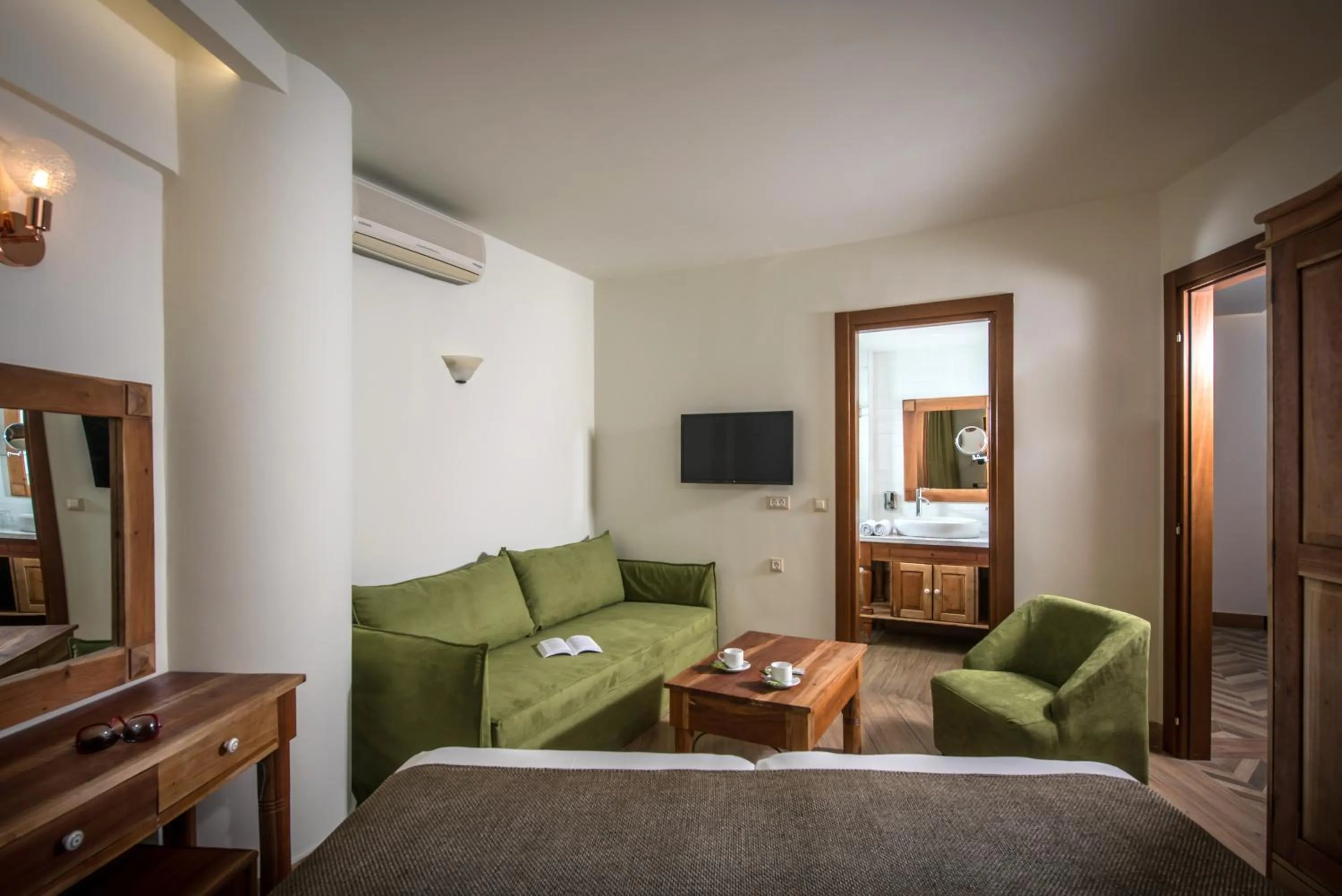 Living room in Anesis Blue Boutique Hotel