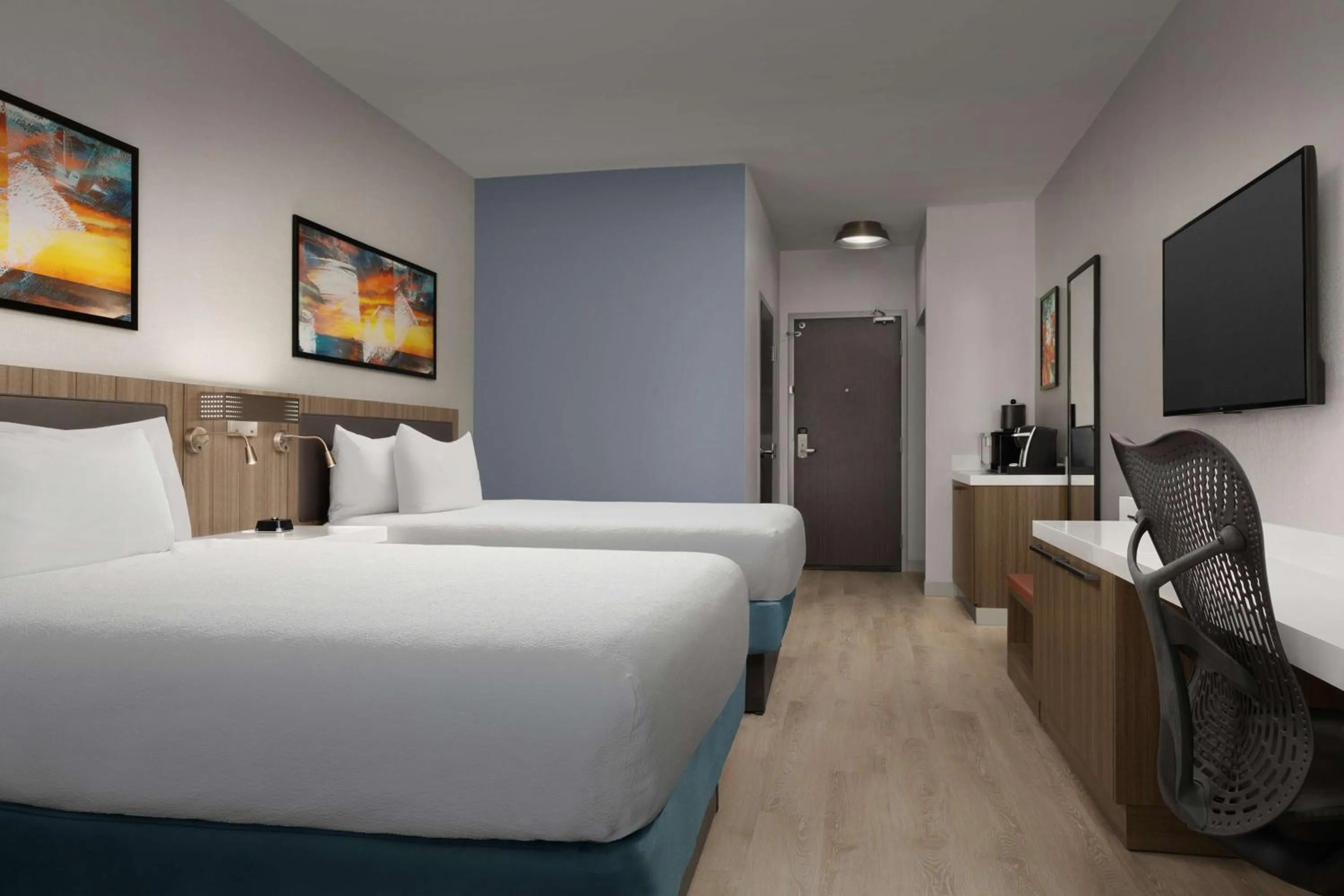 Bed in Hilton Garden Inn Abilene