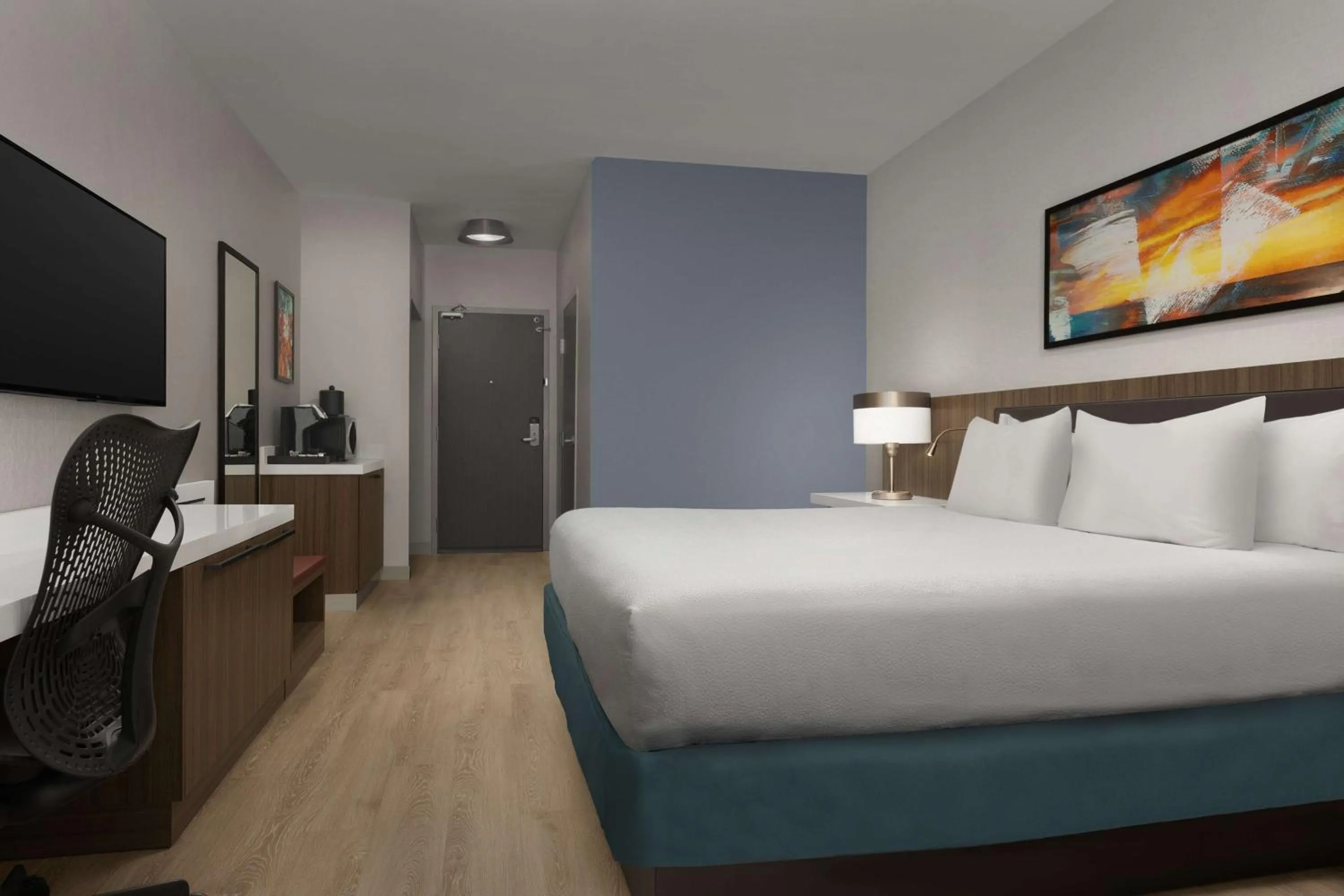 Bed in Hilton Garden Inn Abilene