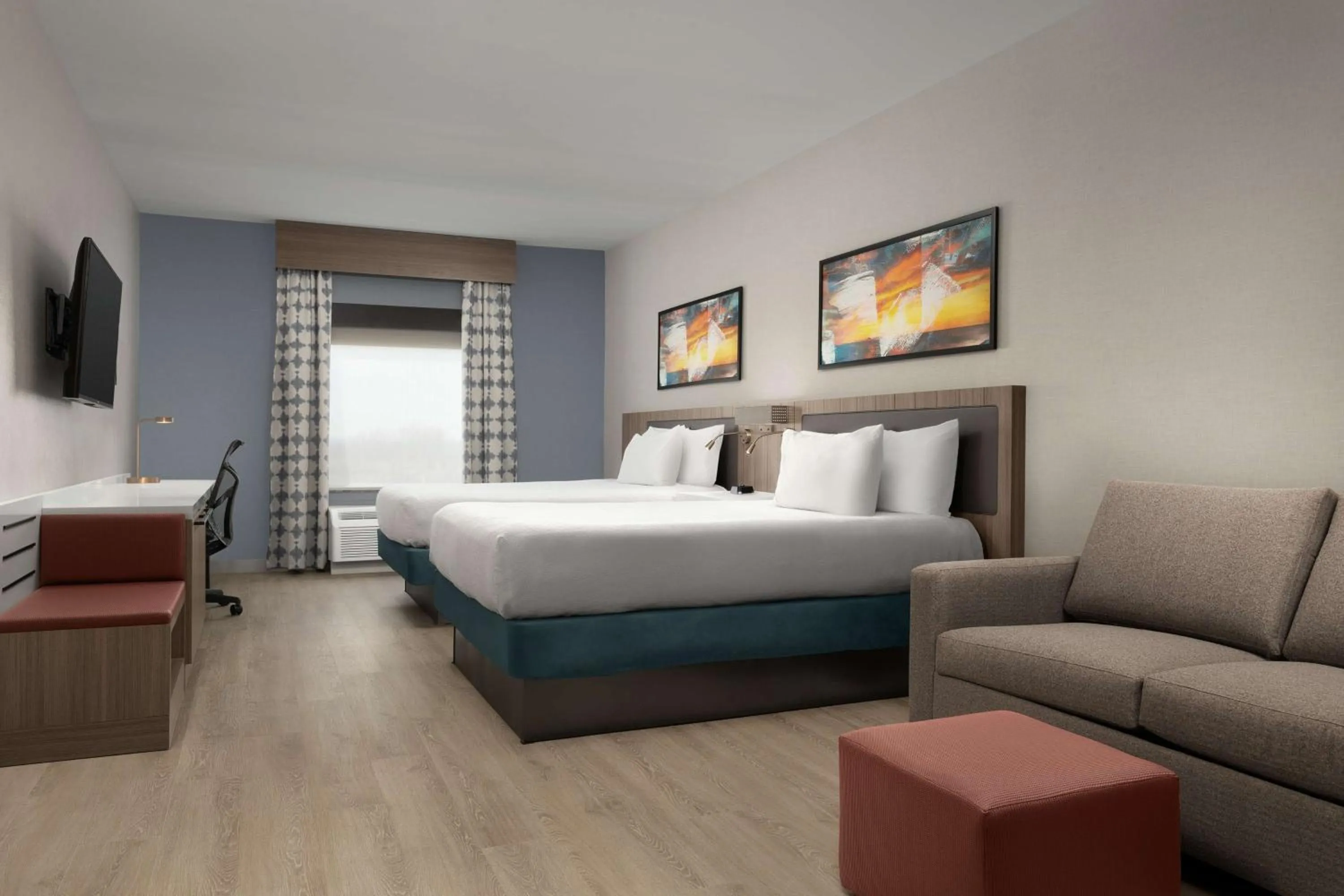 Bed in Hilton Garden Inn Abilene