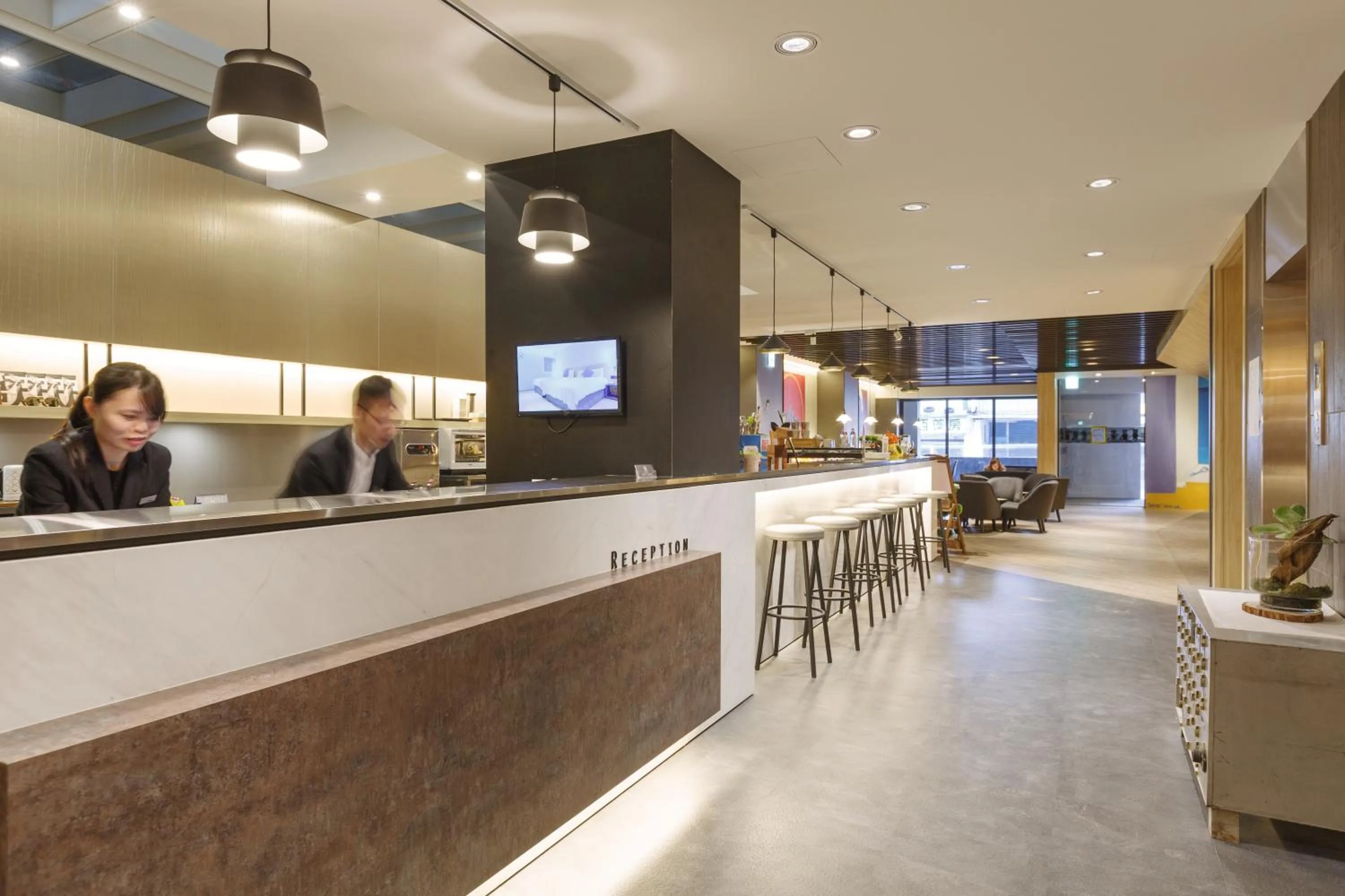 Lobby or reception in Hub Hotel Zhongli