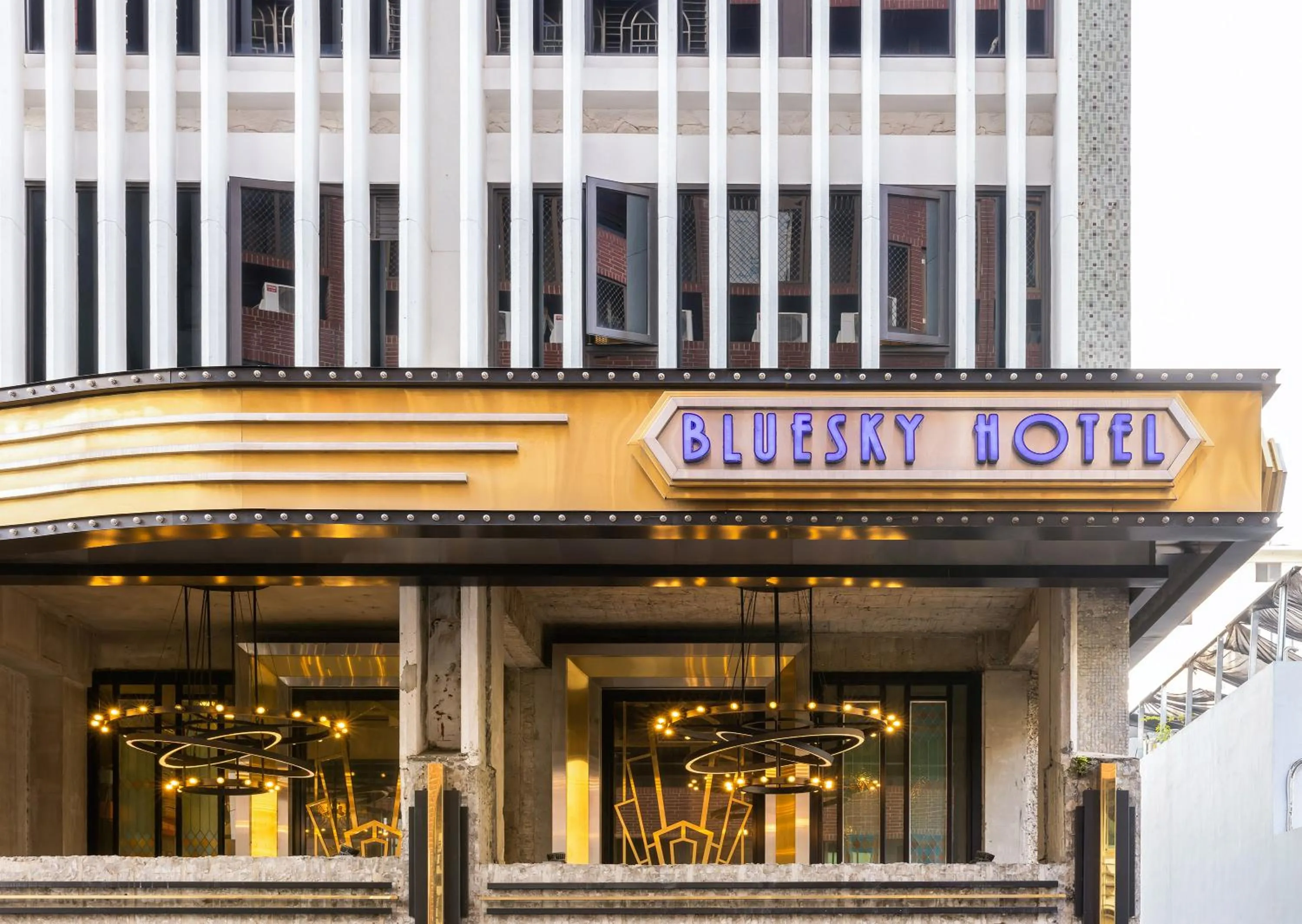 Property building in BlueSky Hotel