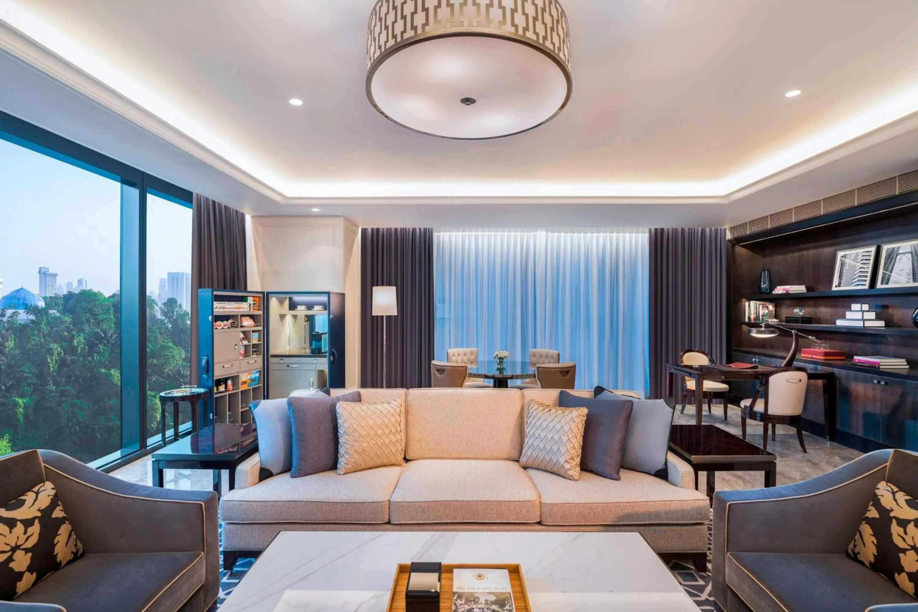 Living room in The St. Regis Kuala Lumpur